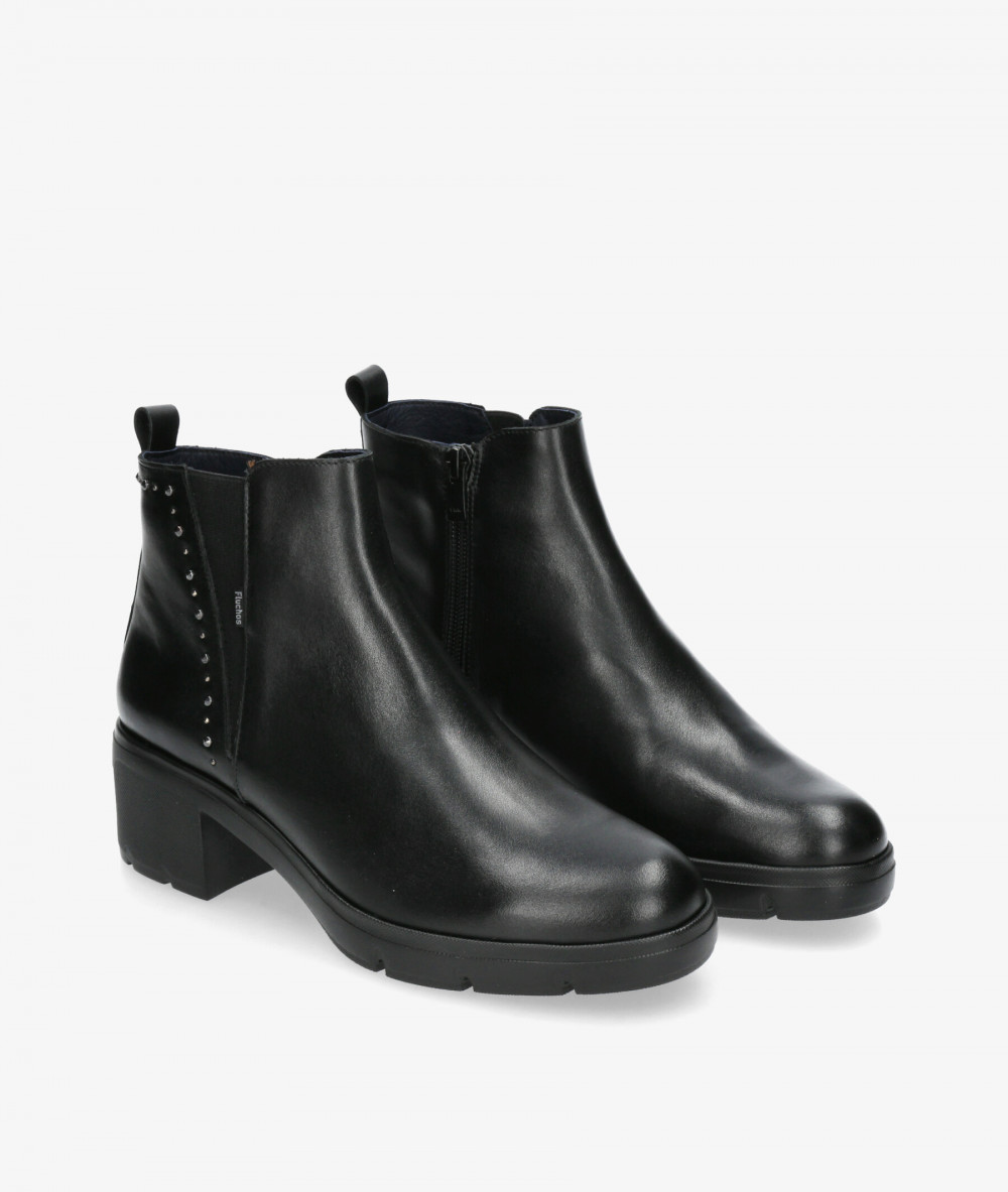 Botines Fluchos  F2109 en negro