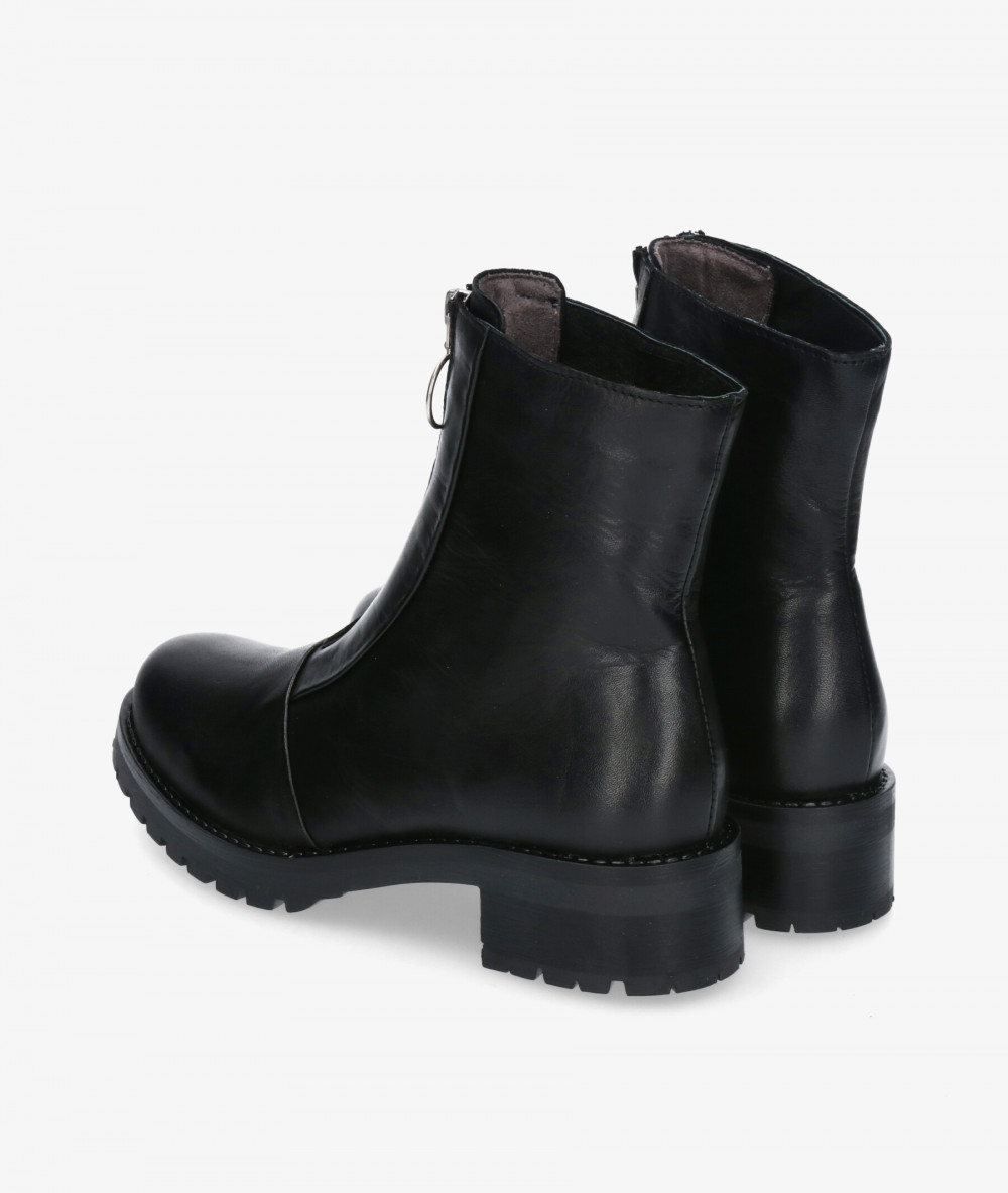 Botines Traveris  B-1377 M en negro