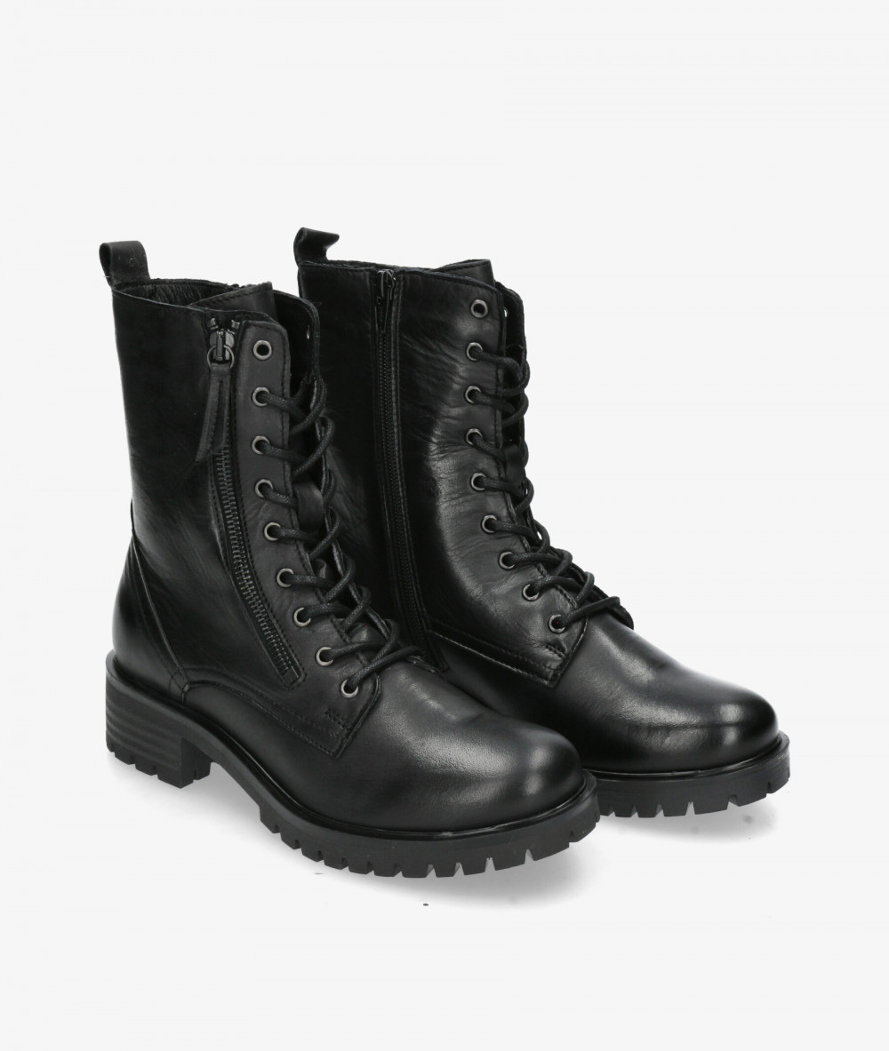 Botines Traveris  B-3034 en negro