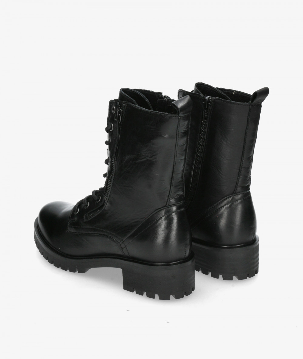 Botines Traveris  B-3034 en negro