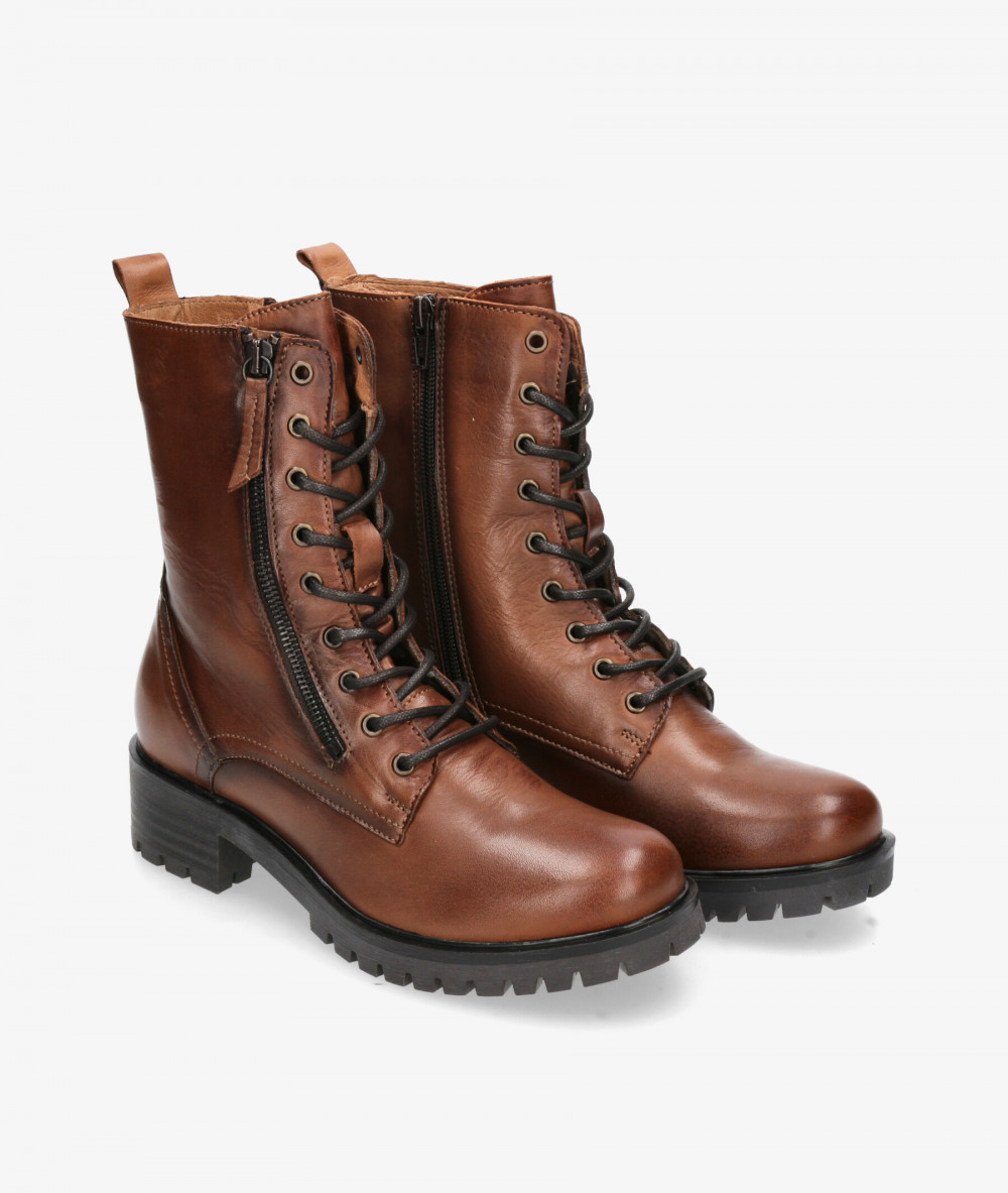 Botines Traveris B-3034 en cuero