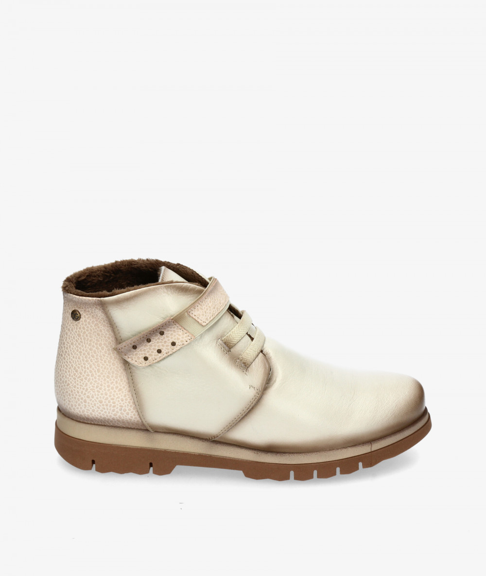 Botines pabloochoa.shoes  22867 en hueso Botines pabloochoa.shoes  22867 en hueso