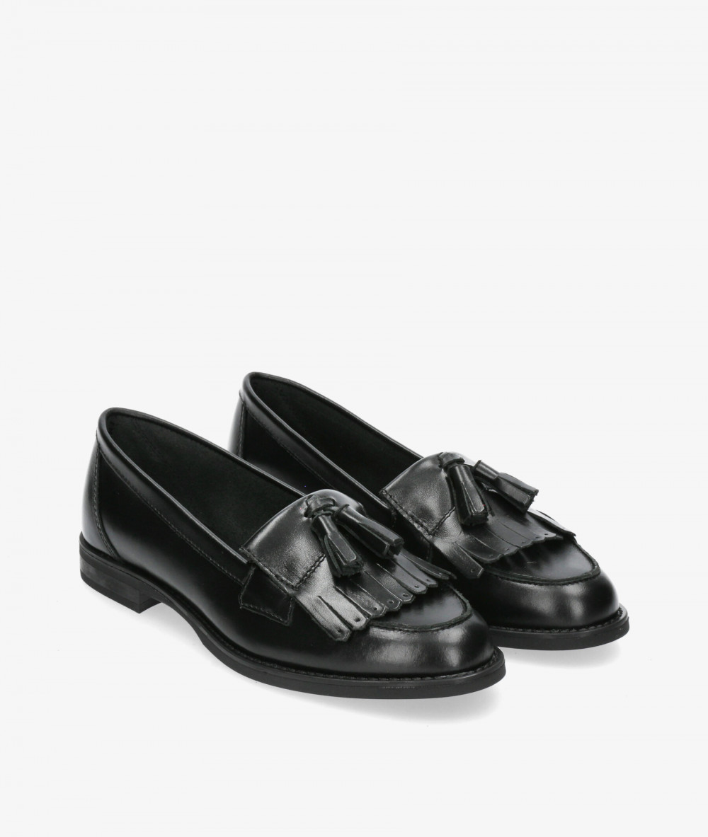 Mocasines Funny Lola 1110 en negro Mocasines Funny Lola 1110 en negro
