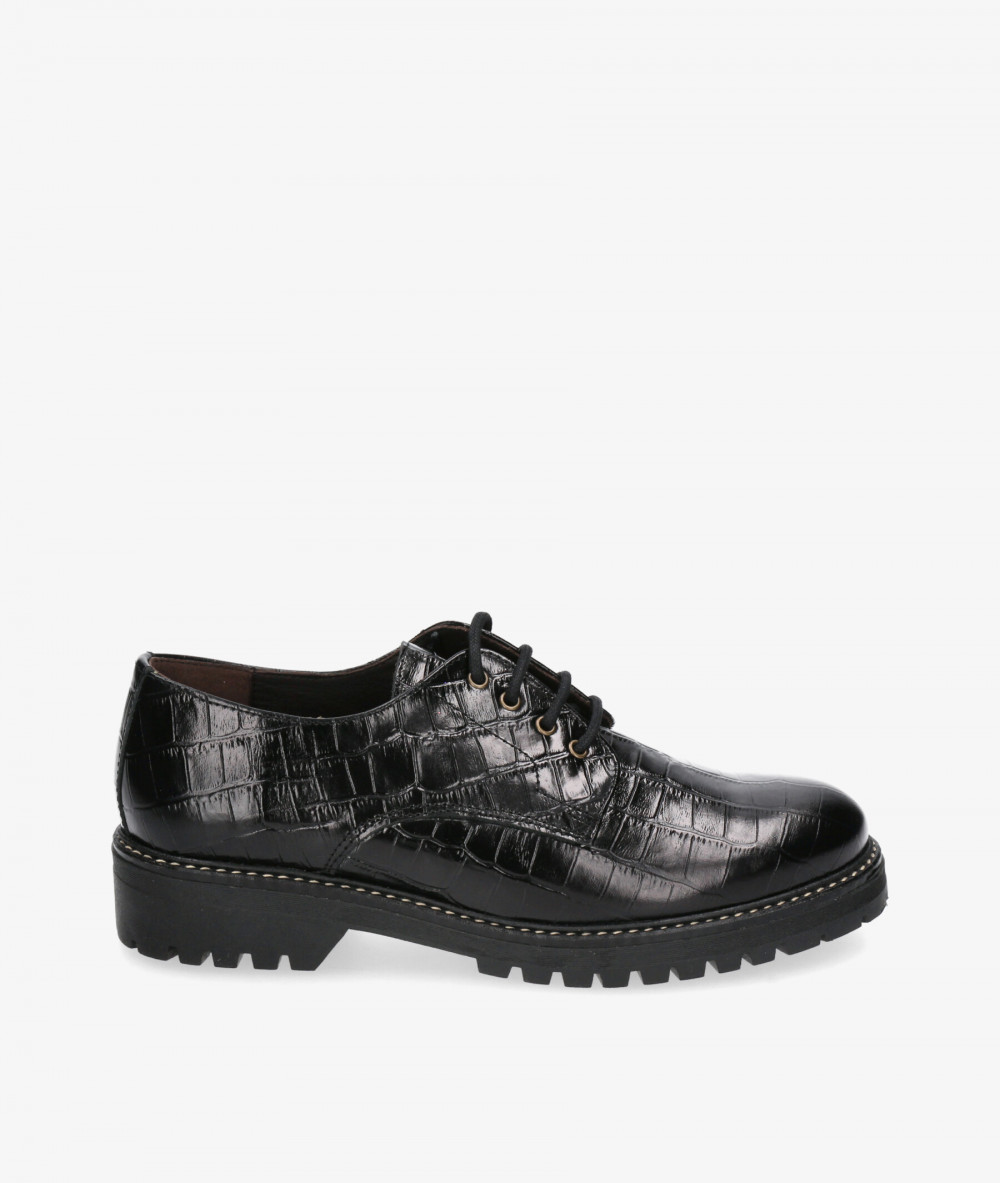Zapatos inglés Kénnebec 684 en coco negro Zapatos inglés Kénnebec 684 en coco negro