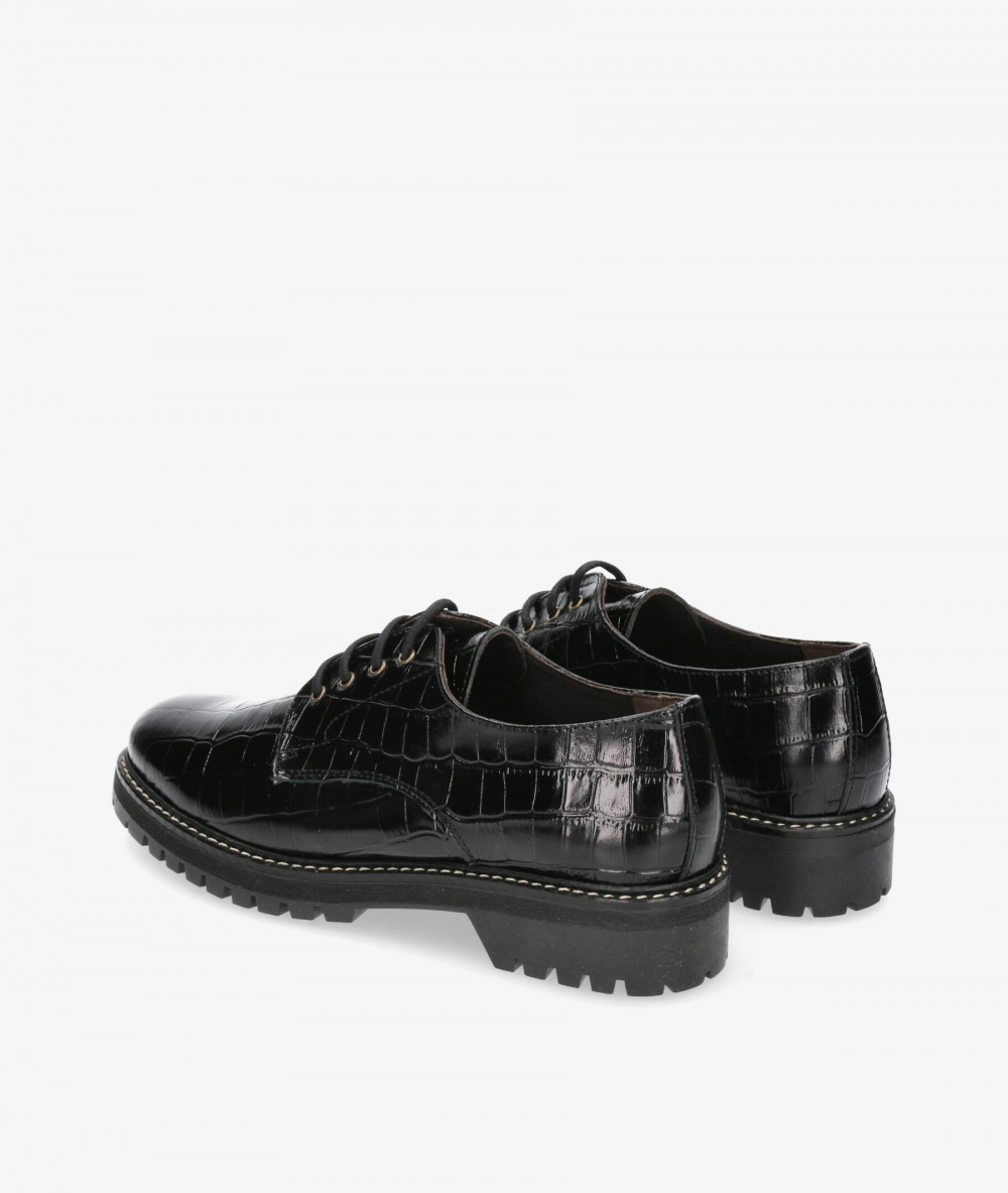 Zapatos inglés Kénnebec 684 en coco negro Zapatos inglés Kénnebec 684 en coco negro
