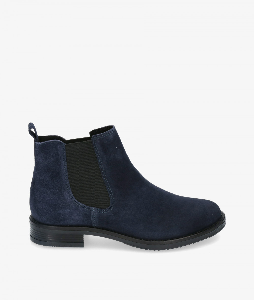 Botines pabloochoa.shoes  34779-R en serraje azul Botines pabloochoa.shoes  34779-R en serraje azul