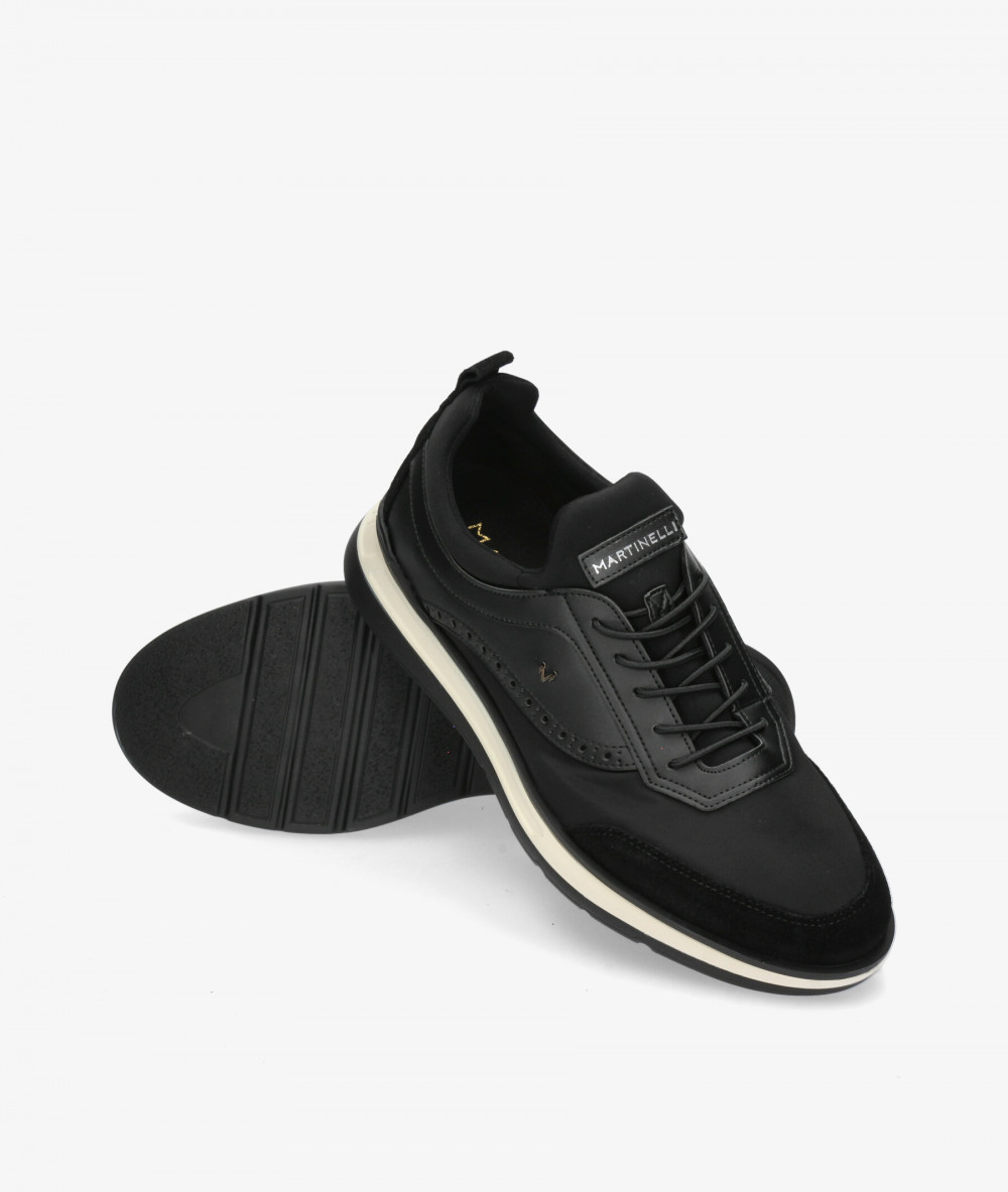 Deportivos MARTINELLI  1606-2733 en negro Deportivos MARTINELLI  1606-2733 en negro