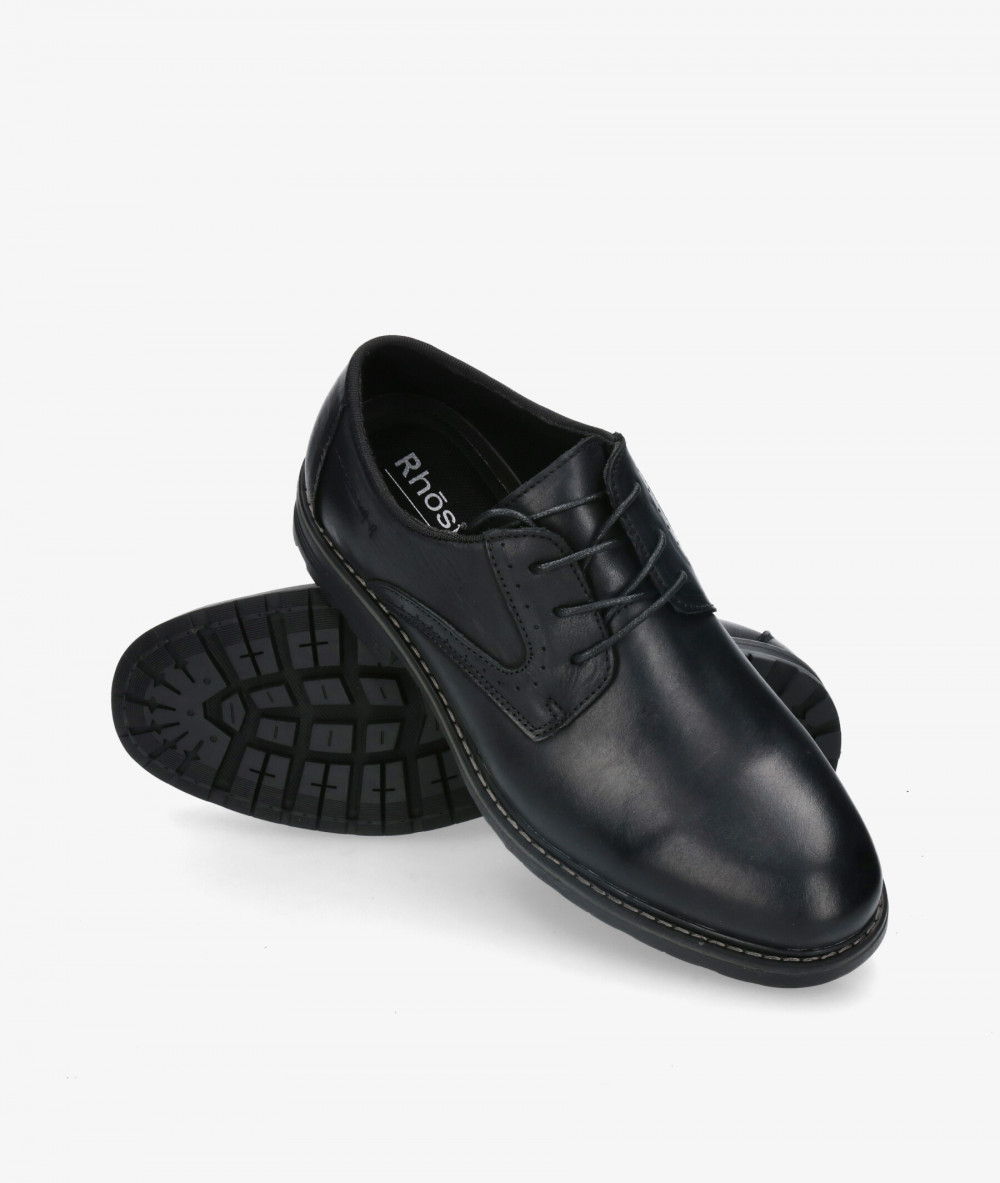 Zapatos de vestir Rhostock JACKS-3   DB202815-4   en negro Zapatos de vestir Rhostock JACKS-3   DB202815-4   en negro