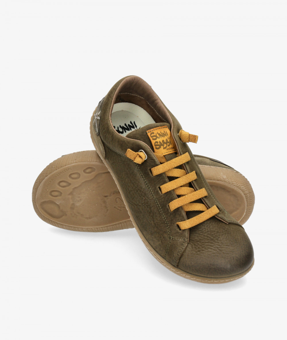 Zapatos casual Sunni Sabbi OKI 014 en caki Zapatos casual Sunni Sabbi OKI 014 en caki