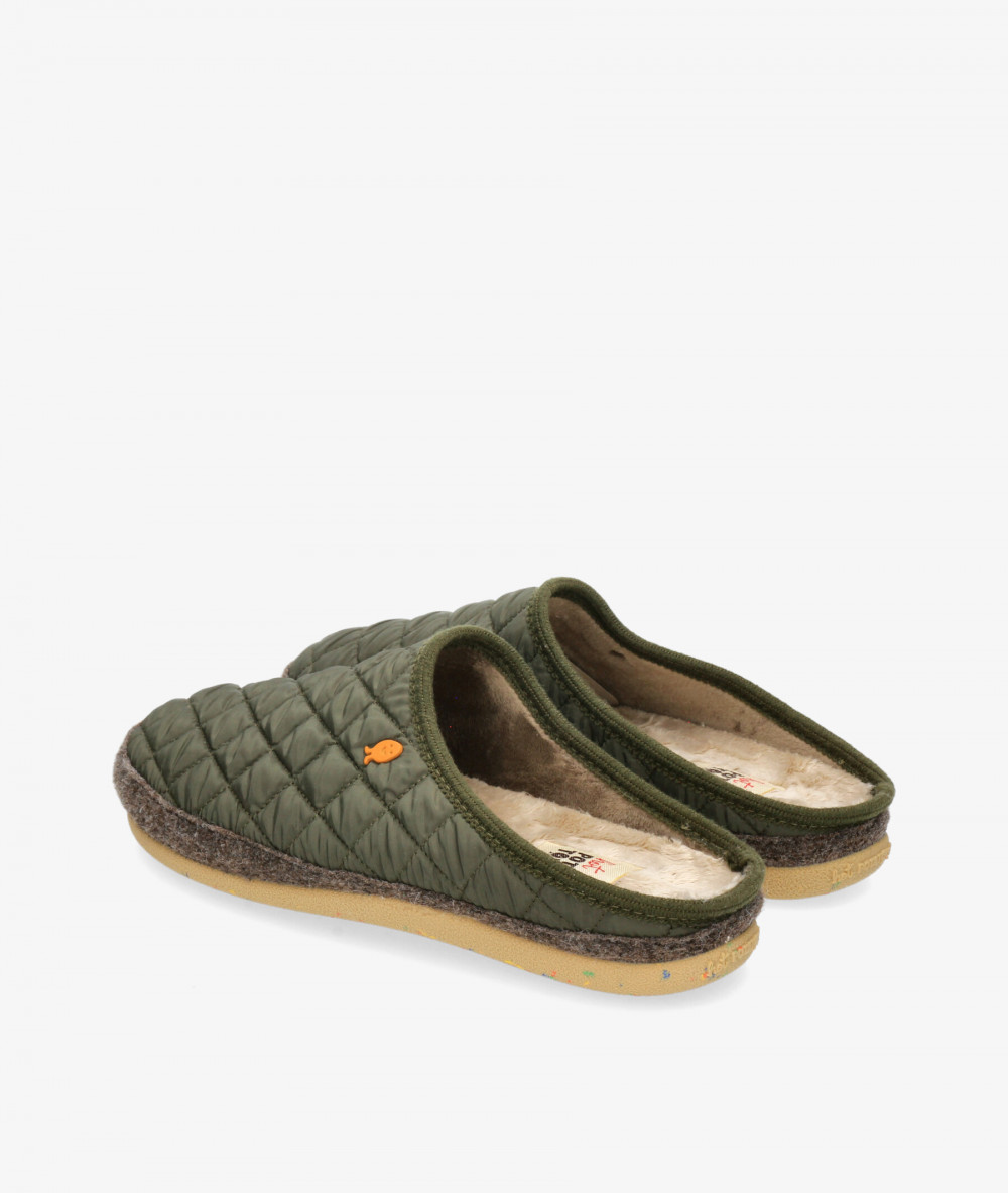 Zapatillas de casa Hot potatoes  STAFFORD en caki Zapatillas de casa Hot potatoes  STAFFORD en caki