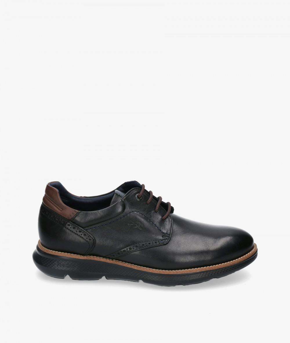 Zapatos casual Fluchos F1351 en negro Zapatos casual Fluchos F1351 en negro
