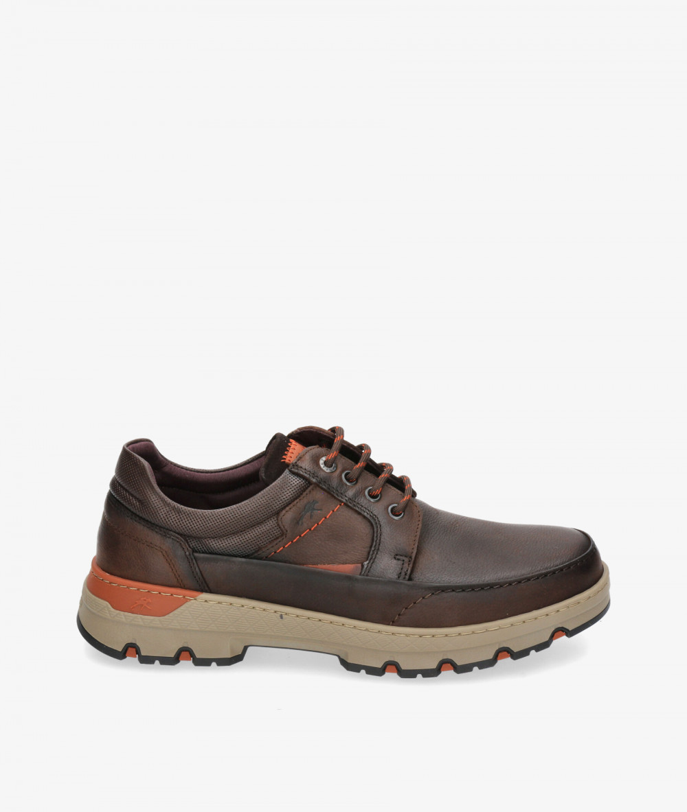 Zapatos casual Fluchos F1843 en nobuck marrón Zapatos casual Fluchos F1843 en nobuck marrón
