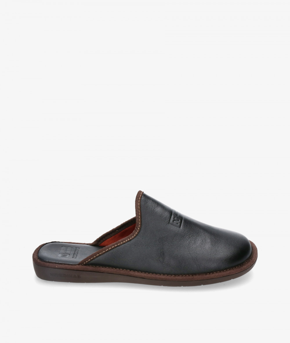 Zapatillas de casa Nordikas  188/F en negro Zapatillas de casa Nordikas  188/F en negro