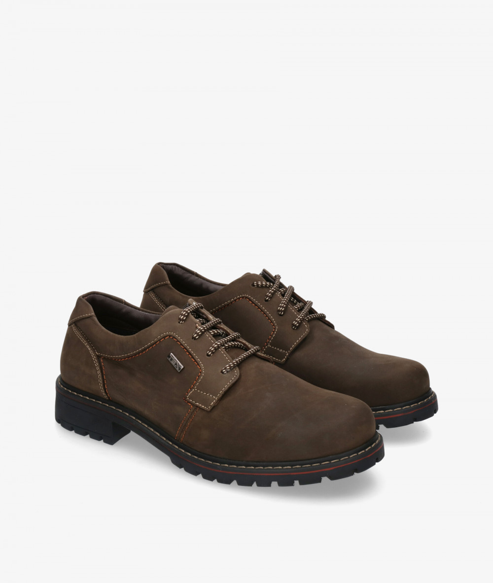 Zapatos casual St. Gallen CITY-01 en nobuck marrón Zapatos casual St. Gallen CITY-01 en nobuck marrón