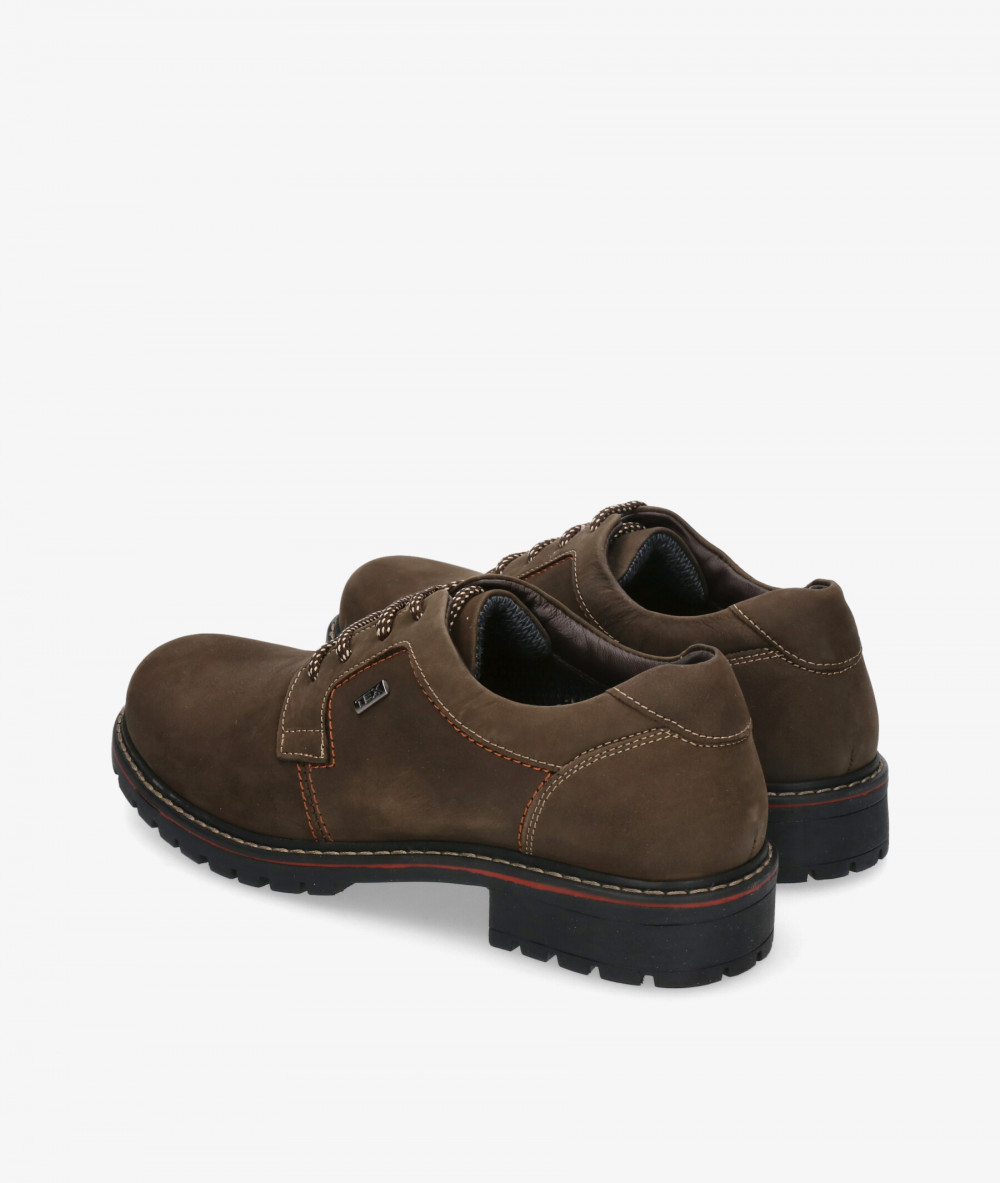 Zapatos casual St. Gallen CITY-01 en nobuck marrón Zapatos casual St. Gallen CITY-01 en nobuck marrón