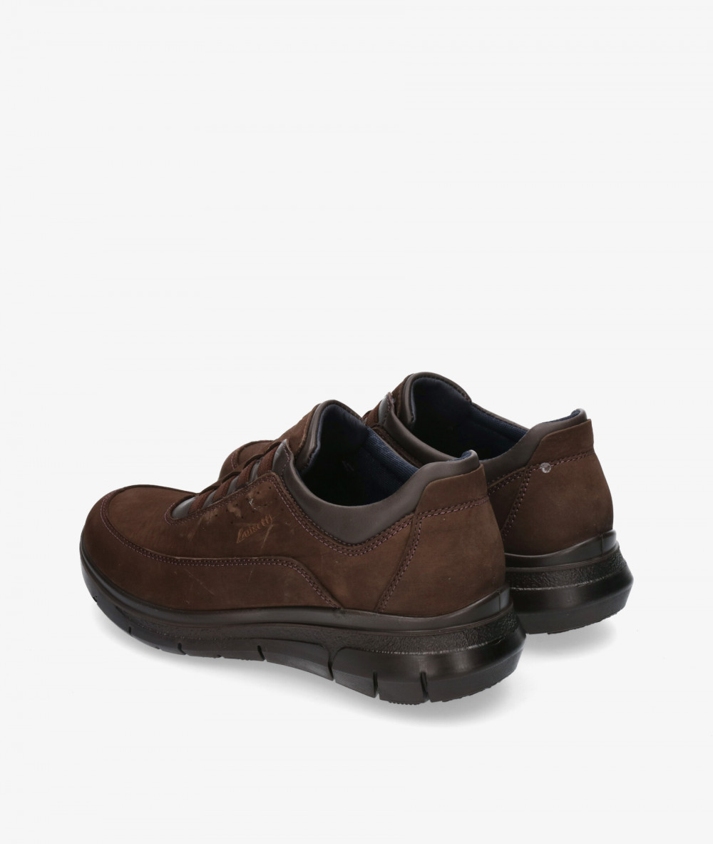 Zapatos casual LUISETTI 36101 NO en nobuck marrón Zapatos casual LUISETTI 36101 NO en nobuck marrón