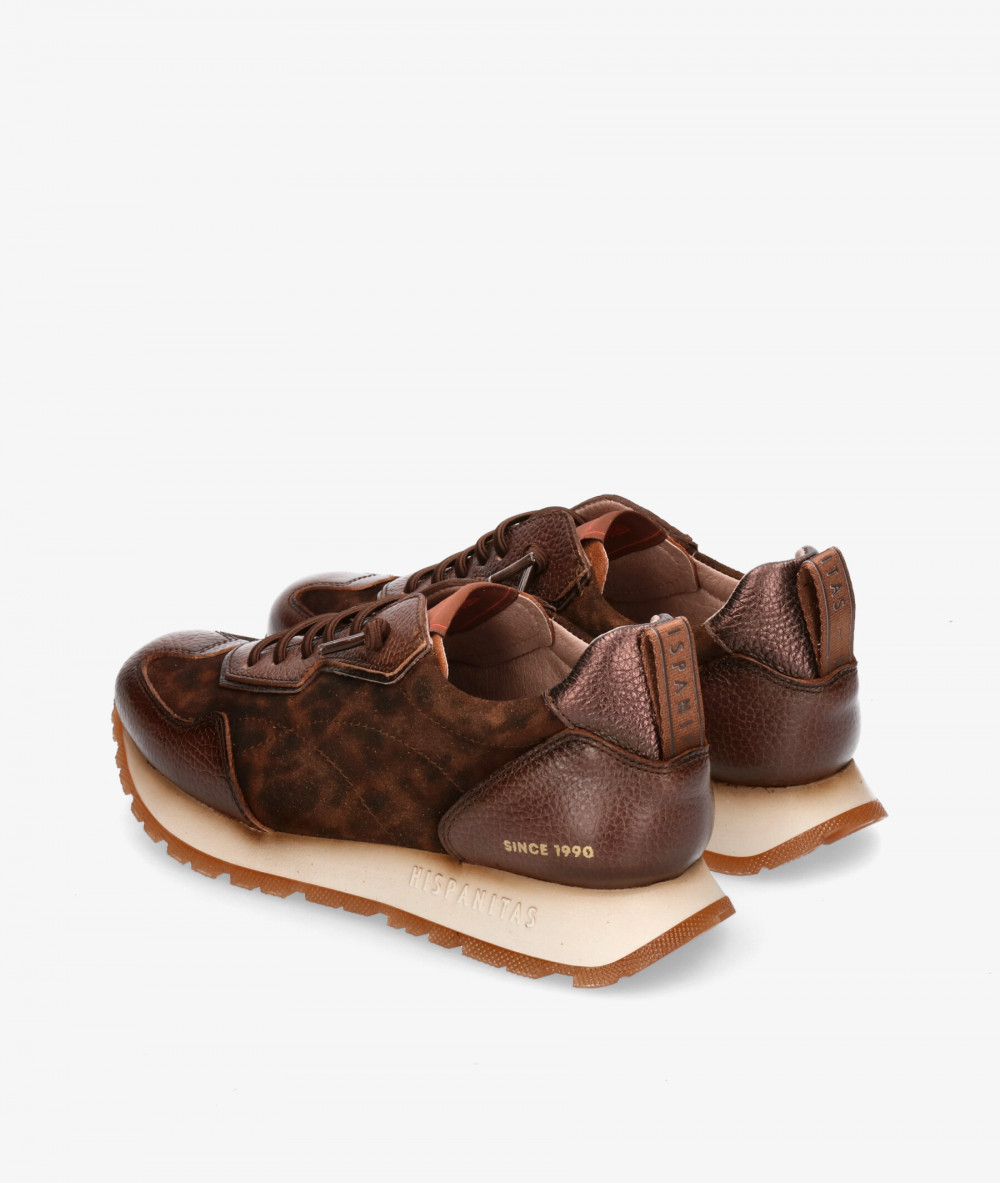 Deportivos Hispanitas  CHI254312 en leopardo  Deportivos Hispanitas  CHI254312 en leopardo