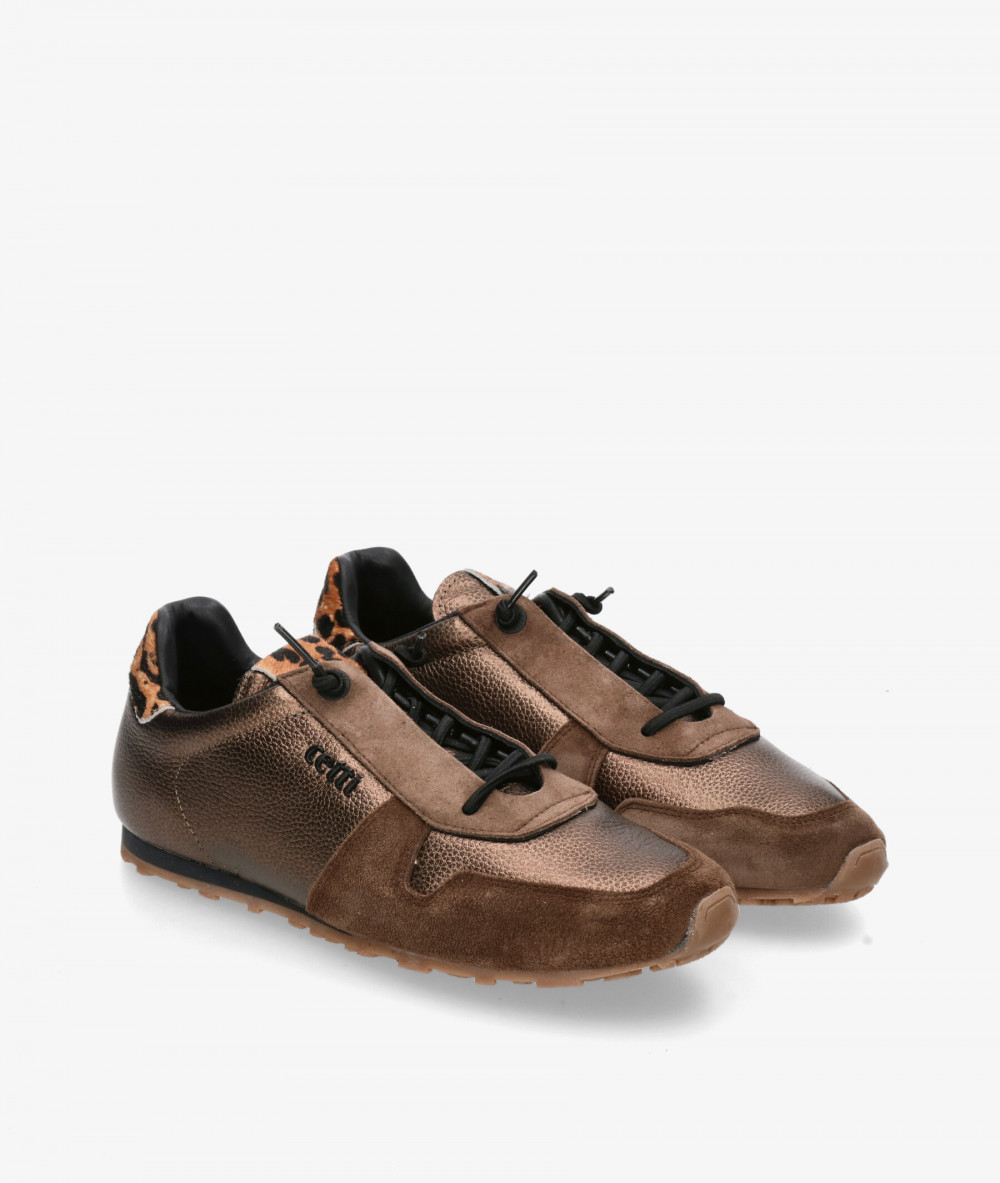 Deportivos Cetti  C-1379 SRA en taupe metalizado Deportivos Cetti  C-1379 SRA en taupe metalizado