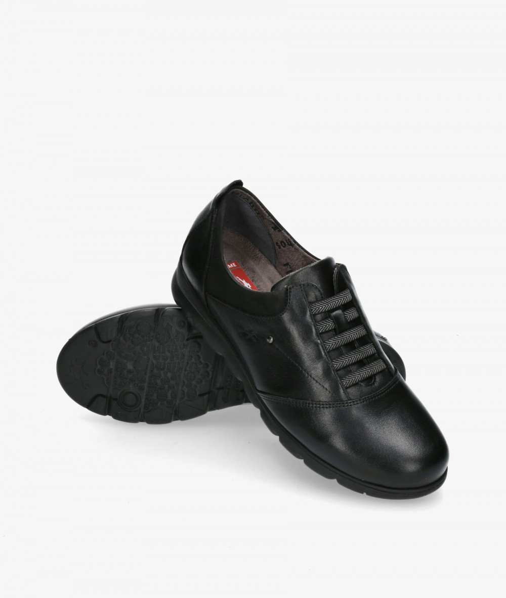 Zapatos confort Fluchos F0354 en negro Zapatos confort Fluchos F0354 en negro