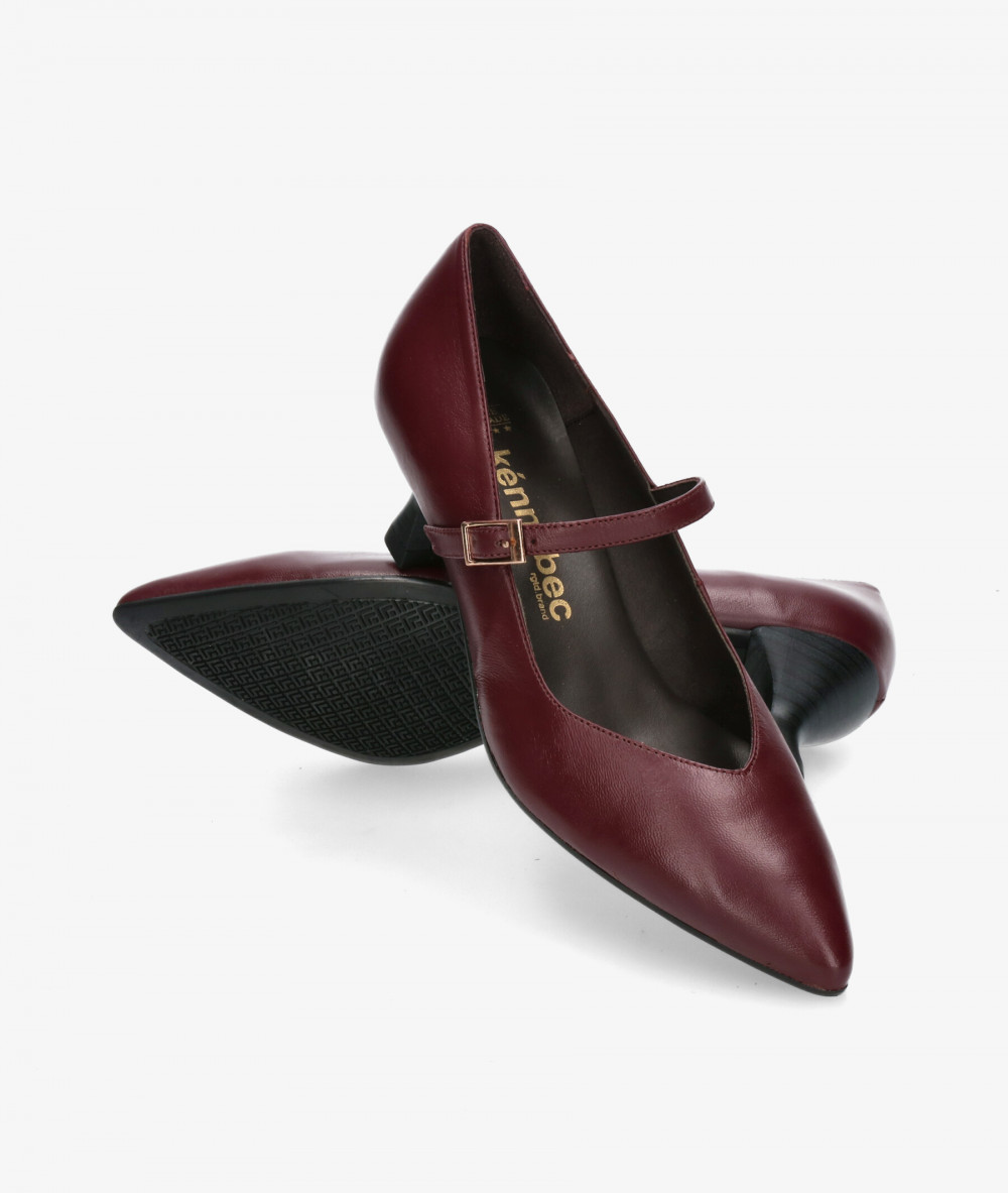 Zapatos de vestir Kénnebec 712 en burdeos Zapatos de vestir Kénnebec 712 en burdeos