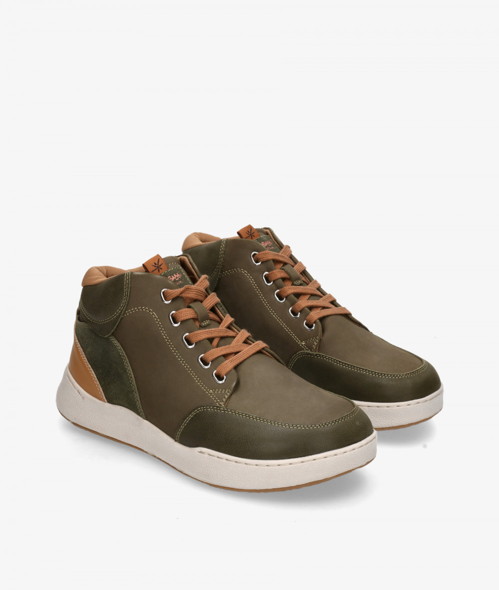 Sunni Sabbi Barefoot shoes SENZO 019 in kaki