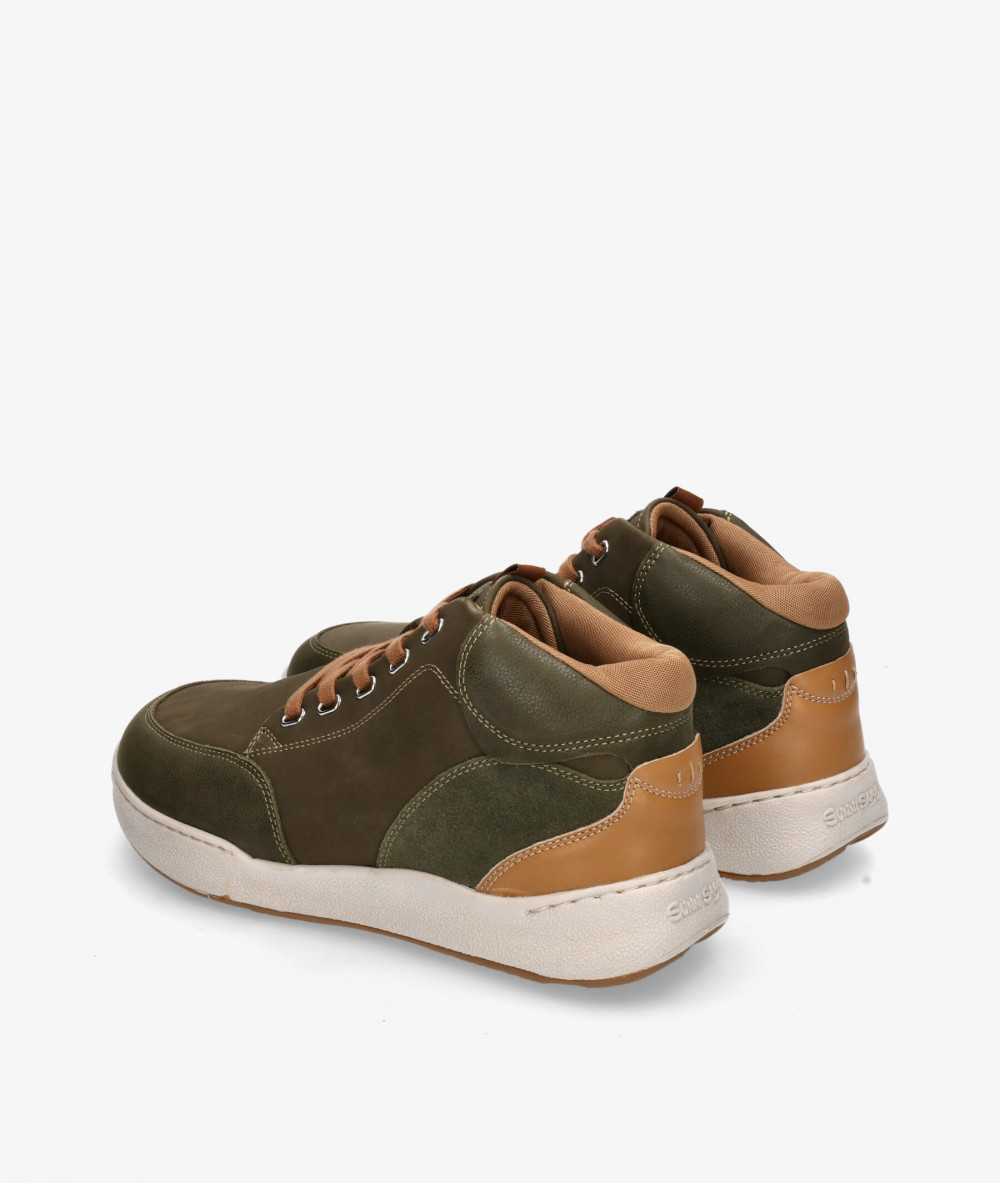 Sunni Sabbi Barefoot shoes SENZO 019 in kaki