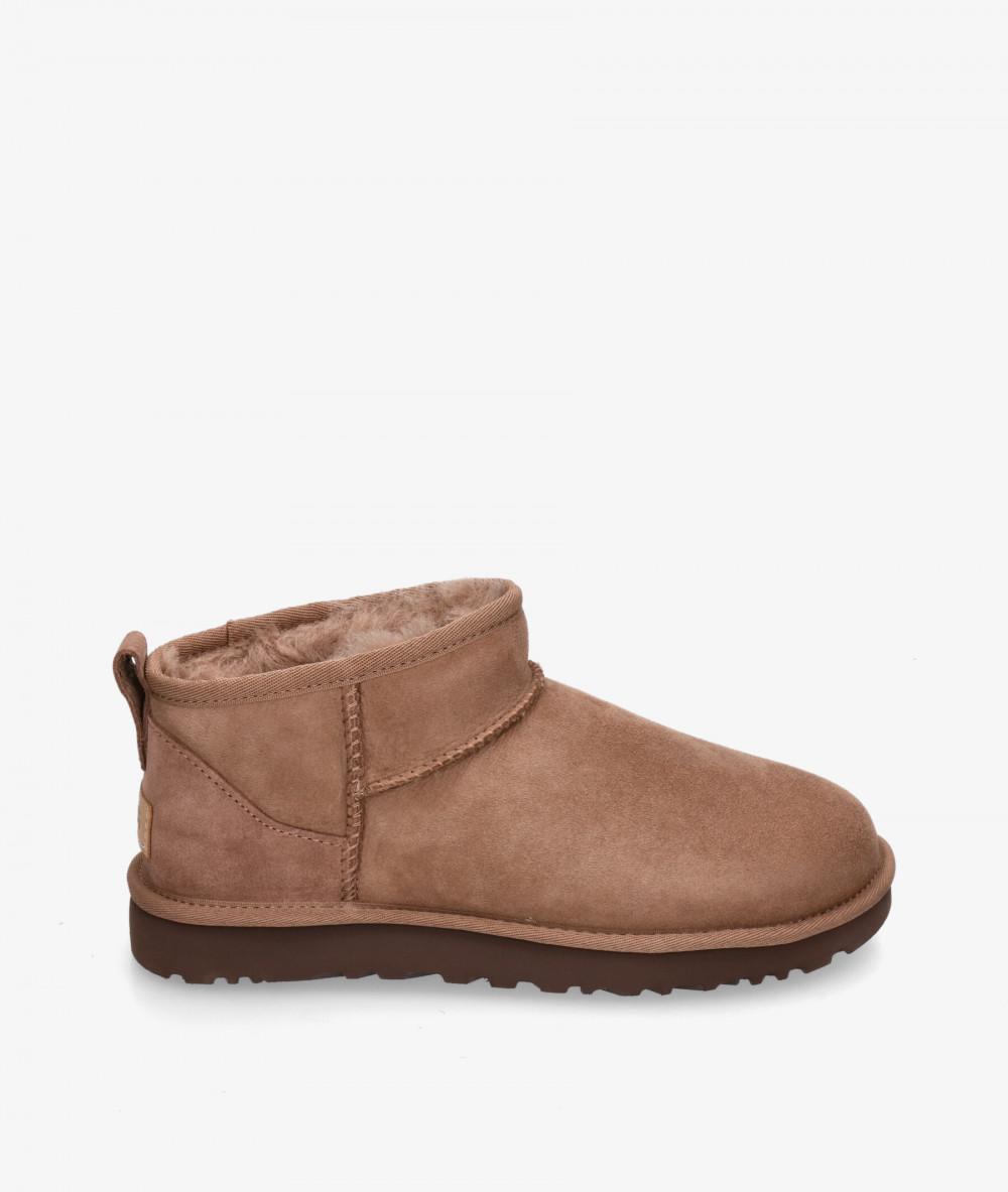 Botines UGG CLASSIC ULTRA MINI en topo