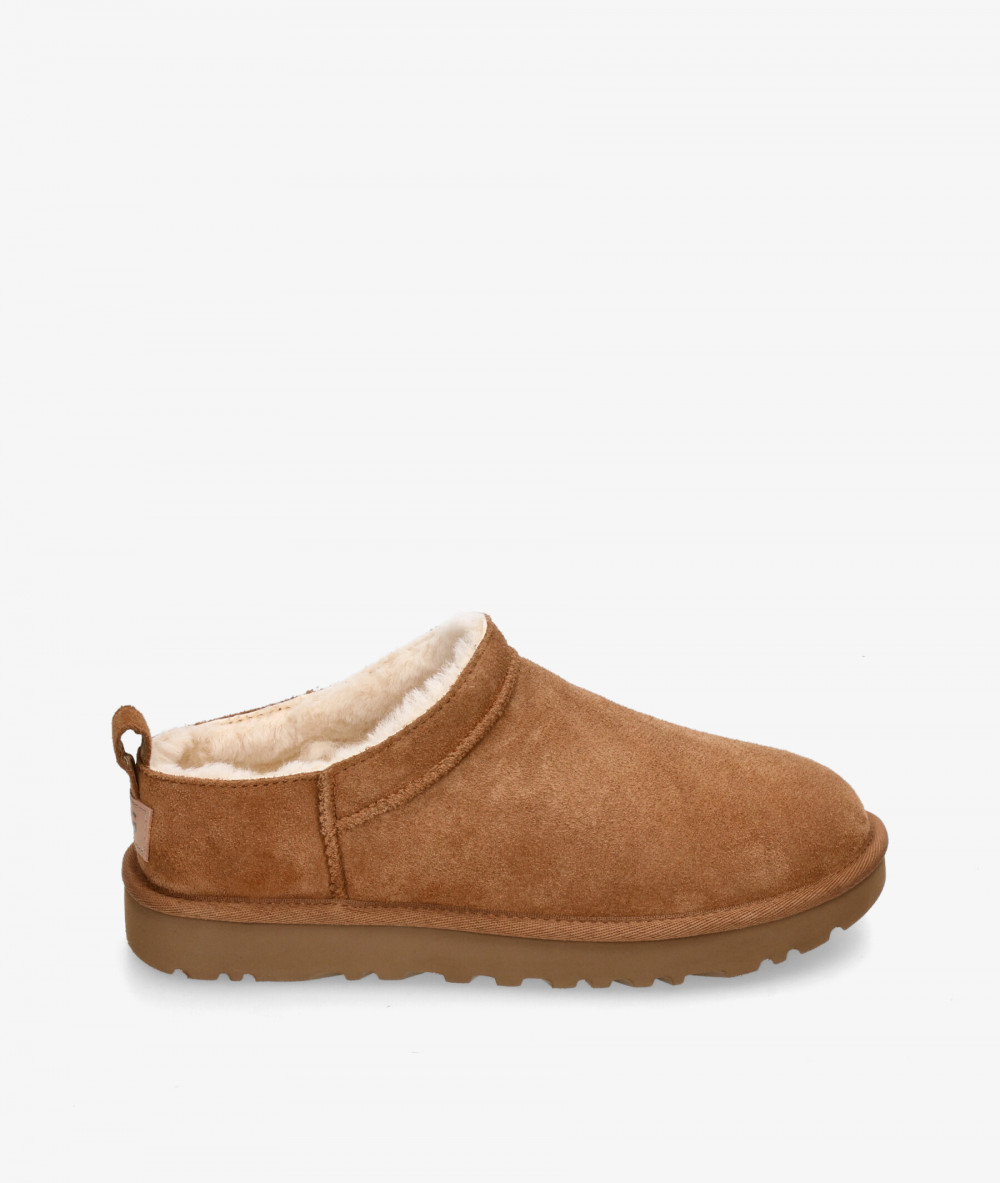 Zuecos UGG CLASSIC MICRO en cuero Zuecos UGG CLASSIC MICRO en cuero