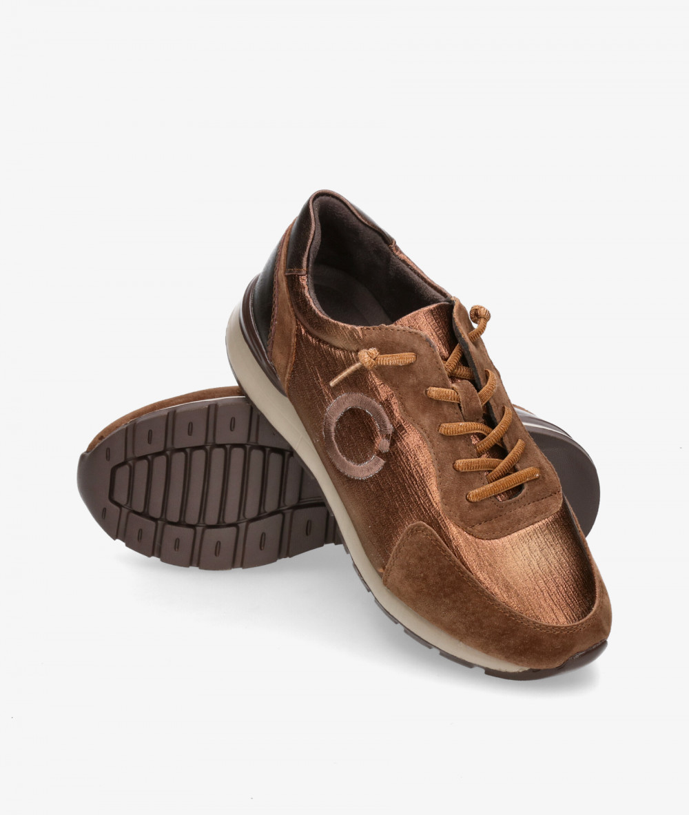 Deportivos MEGHAN SOFT  326 en bronce Deportivos MEGHAN SOFT  326 en bronce