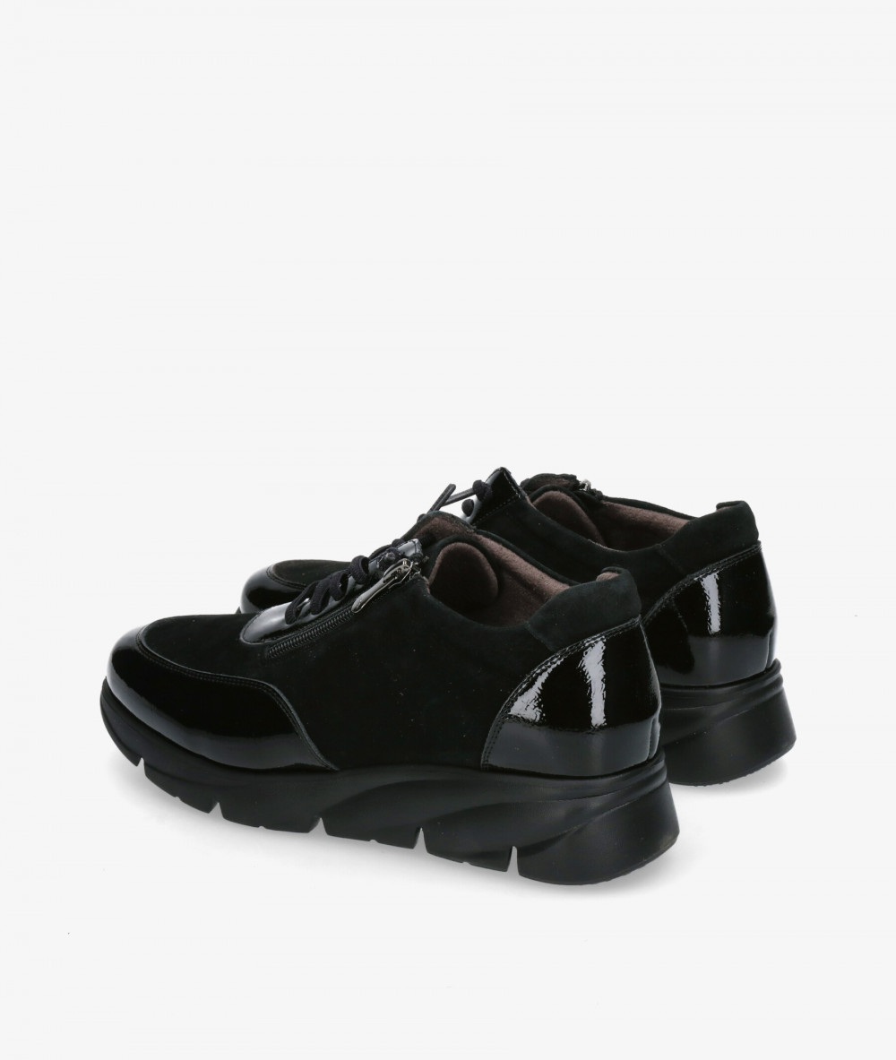 Deportivos MEGHAN SOFT  3316 en negro Deportivos MEGHAN SOFT  3316 en negro
