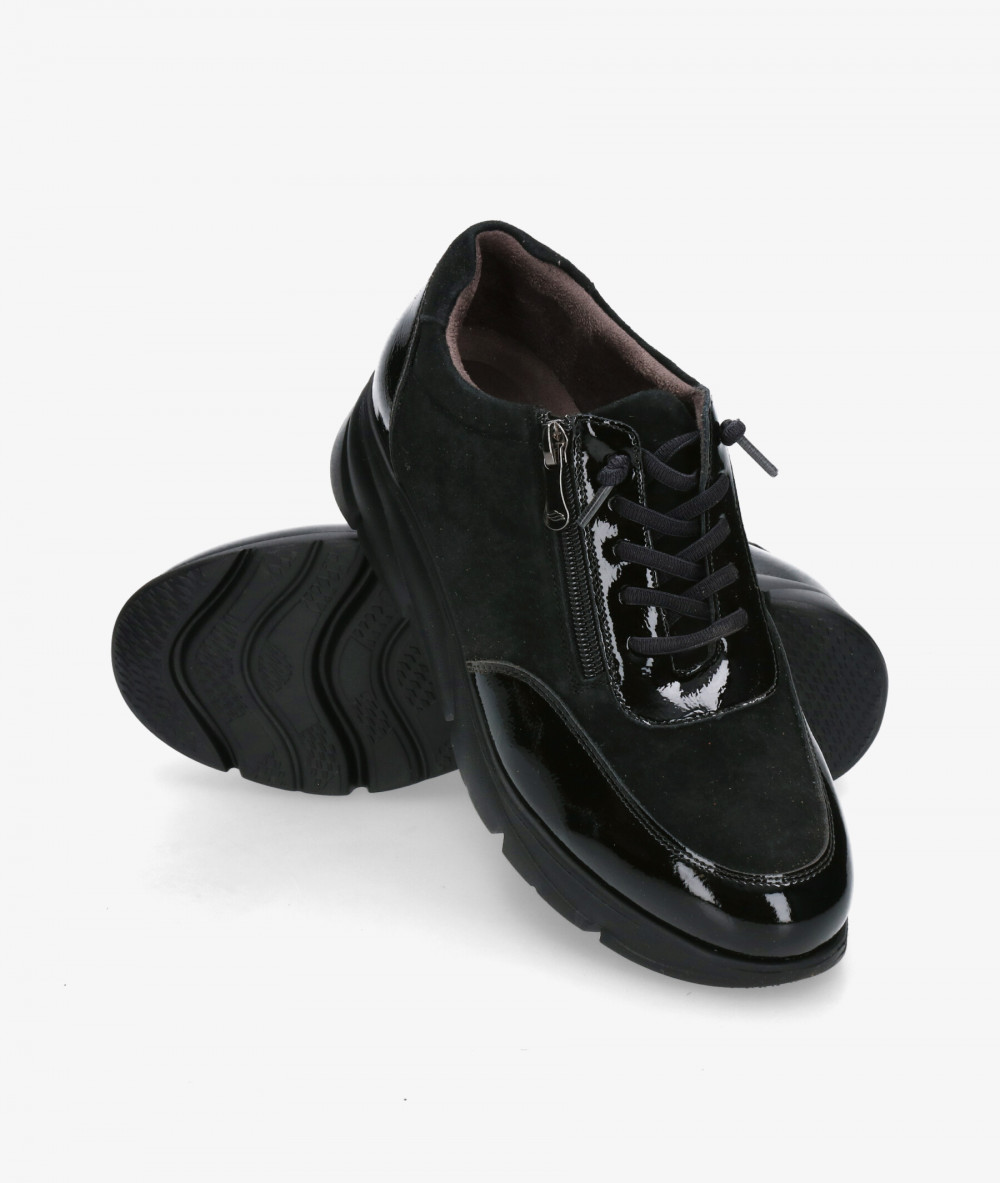 Deportivos MEGHAN SOFT  3316 en negro Deportivos MEGHAN SOFT  3316 en negro