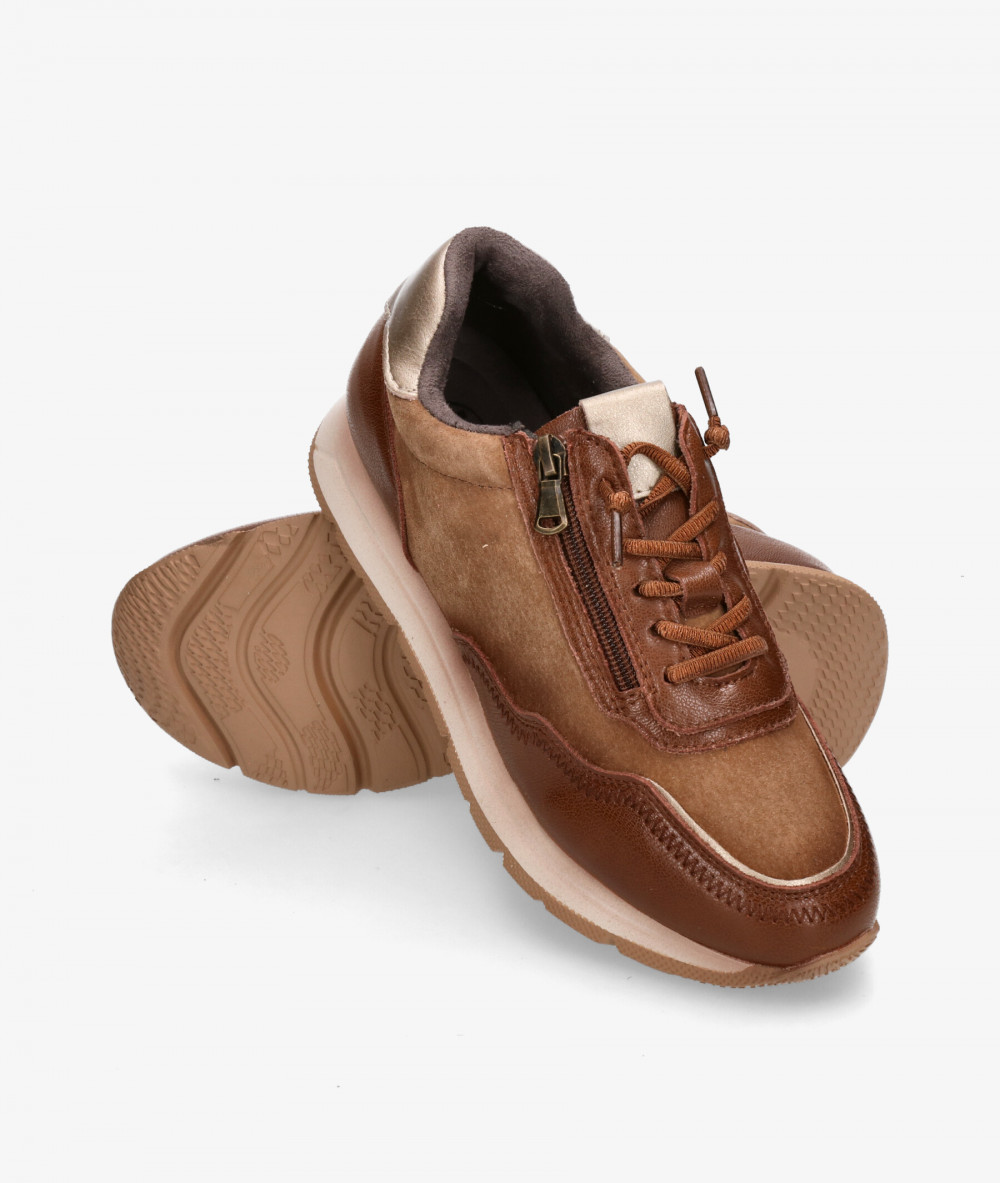 Deportivos MEGHAN SOFT  3801 en cuero Deportivos MEGHAN SOFT  3801 en cuero