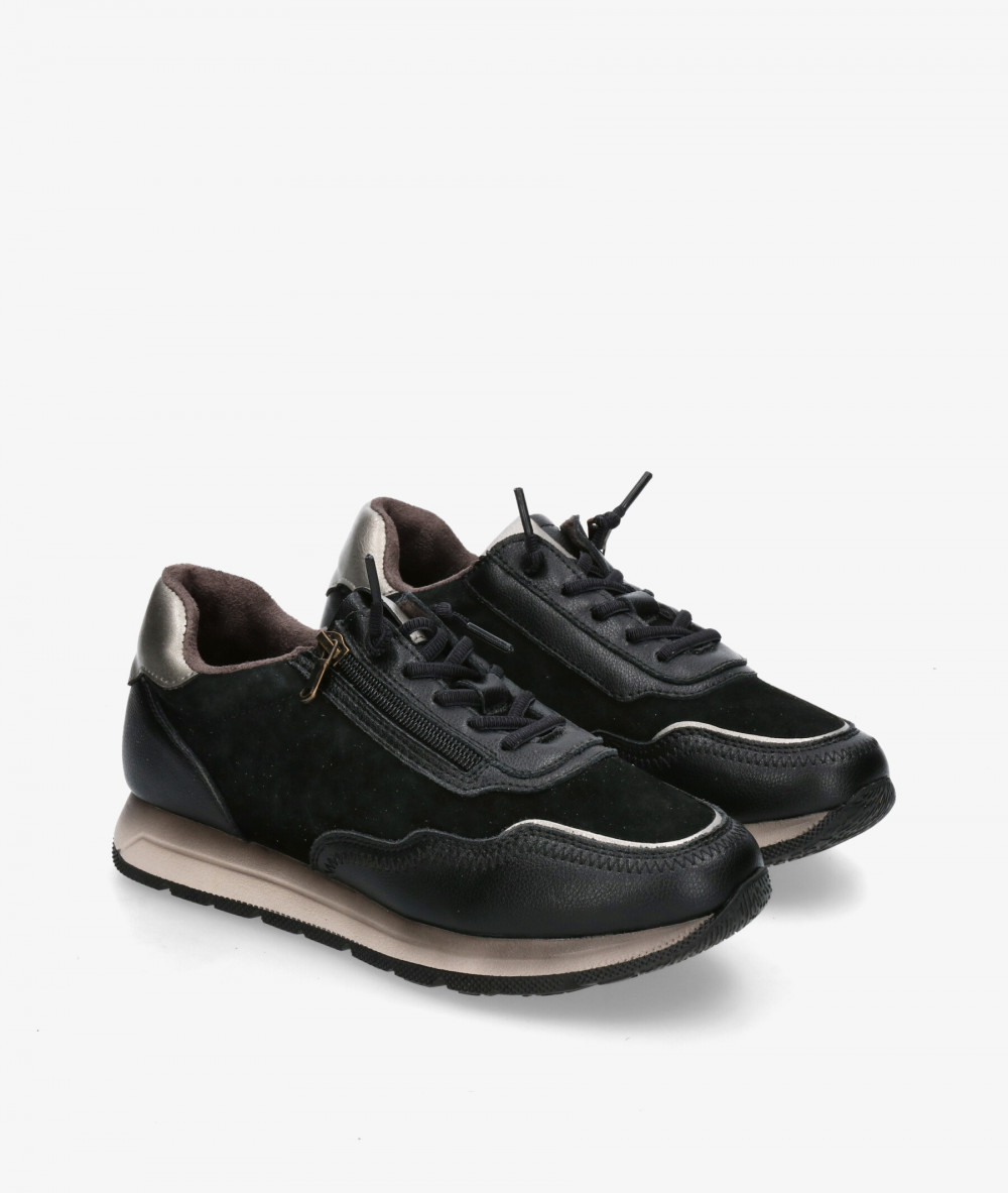 Deportivos MEGHAN SOFT  3801 en negro Deportivos MEGHAN SOFT  3801 en negro
