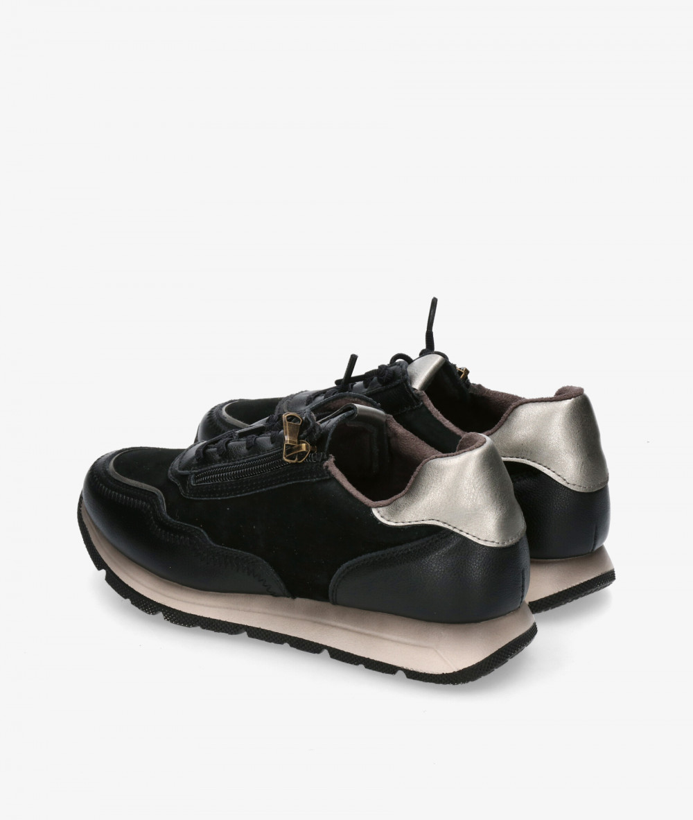 Deportivos MEGHAN SOFT  3801 en negro Deportivos MEGHAN SOFT  3801 en negro