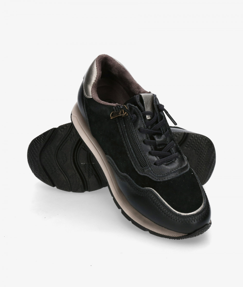 Deportivos MEGHAN SOFT  3801 en negro Deportivos MEGHAN SOFT  3801 en negro