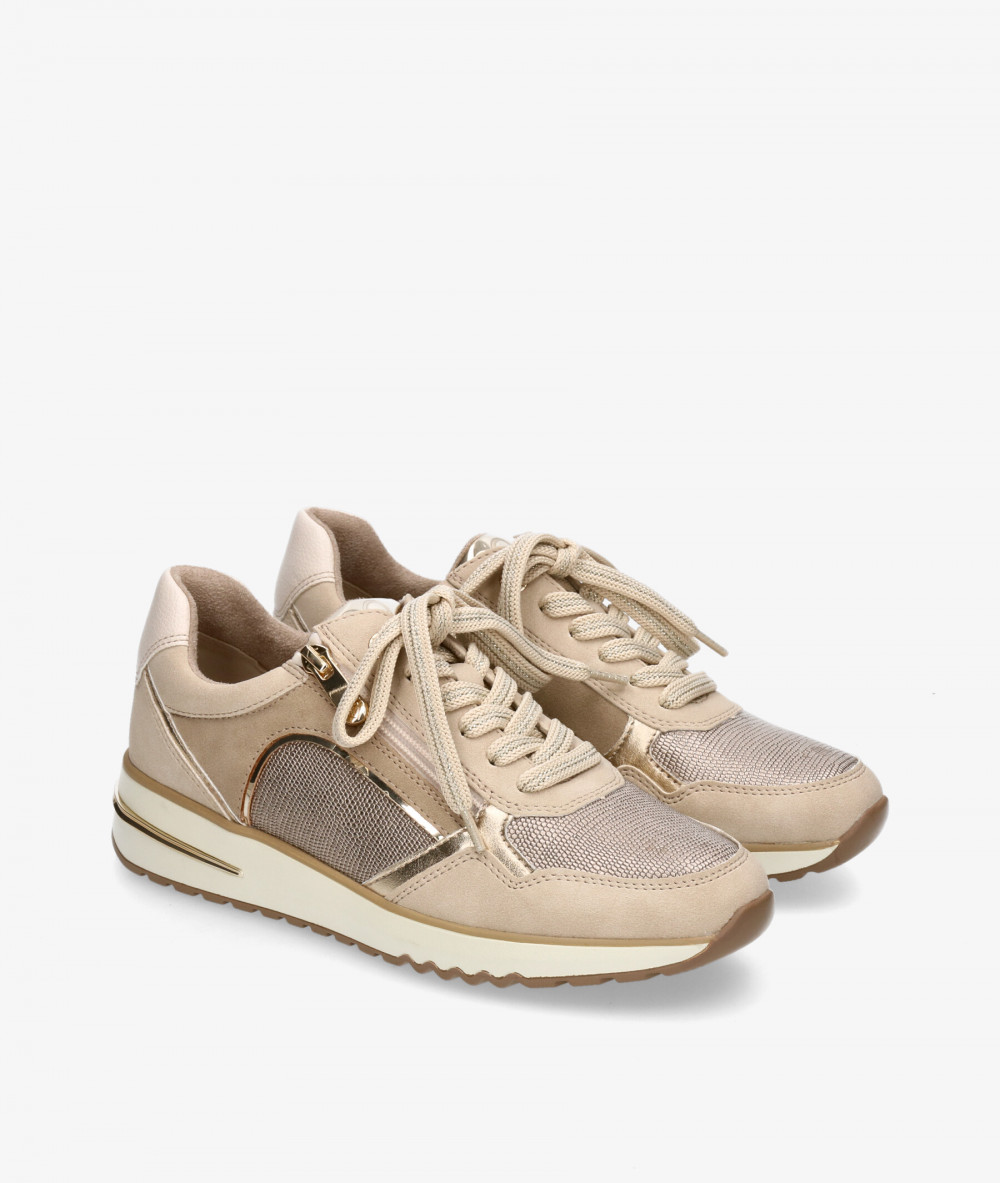 Deportivos MARCO TOZZI  2-23703-25 en beige Deportivos MARCO TOZZI  2-23703-25 en beige