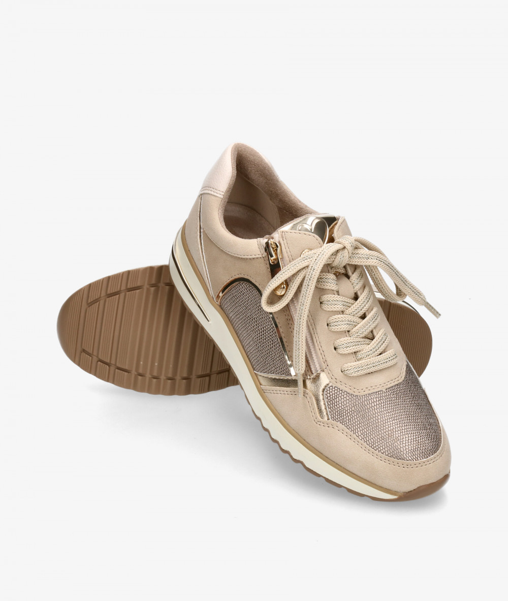 Deportivos MARCO TOZZI  2-23703-25 en beige Deportivos MARCO TOZZI  2-23703-25 en beige