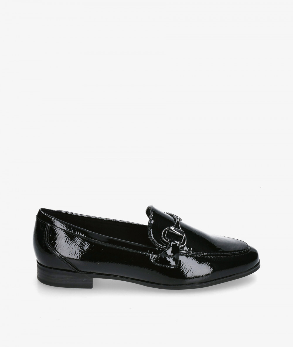 Mocasines MARCO TOZZI 2-24248-25 en charol negro Mocasines MARCO TOZZI 2-24248-25 en charol negro