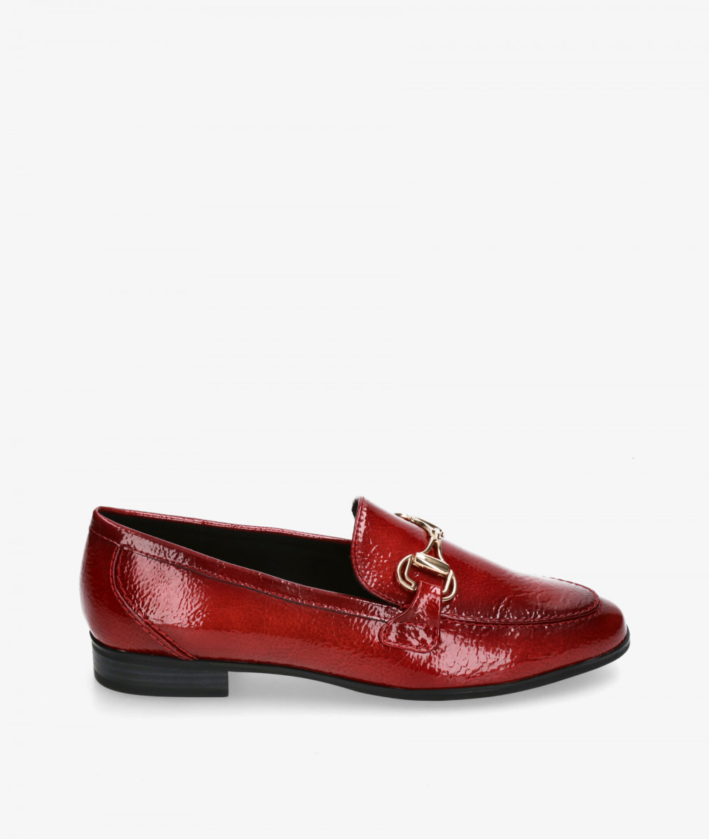 Mocasines MARCO TOZZI 2-24248-25 en charol rojo Mocasines MARCO TOZZI 2-24248-25 en charol rojo