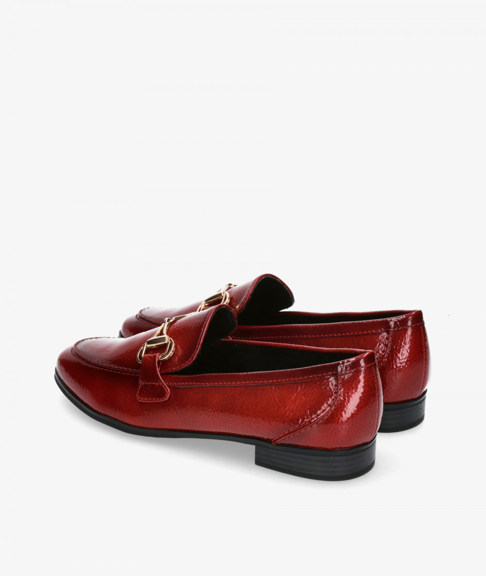 Mocasines MARCO TOZZI 2-24248-25 en charol rojo Mocasines MARCO TOZZI 2-24248-25 en charol rojo