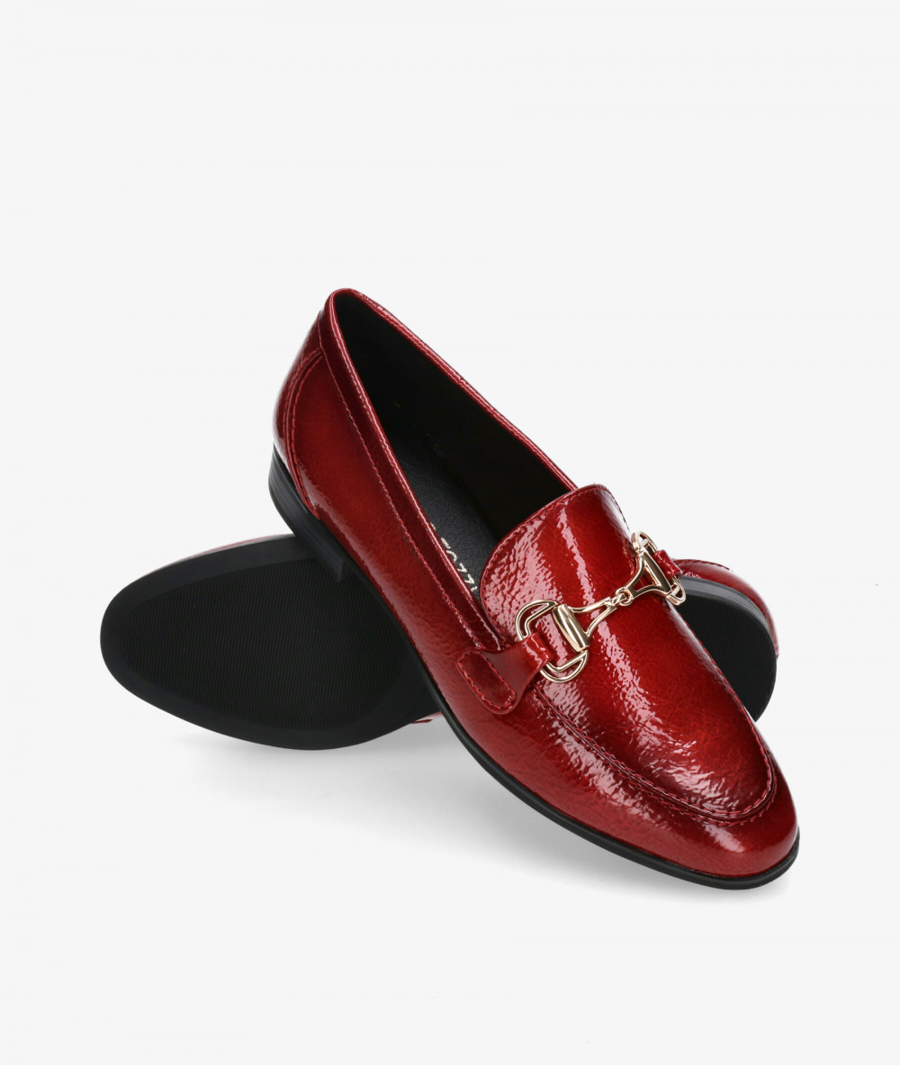 Mocasines MARCO TOZZI 2-24248-25 en charol rojo Mocasines MARCO TOZZI 2-24248-25 en charol rojo