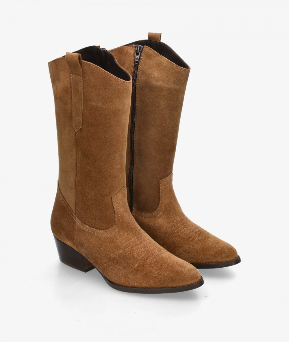 bloom&you Boots  SADIE in leather split suede bloom&you Boots  SADIE in leather split suede