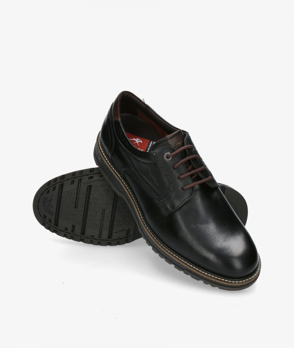 Zapatos casual Fluchos F2319 en negro Zapatos casual Fluchos F2319 en negro