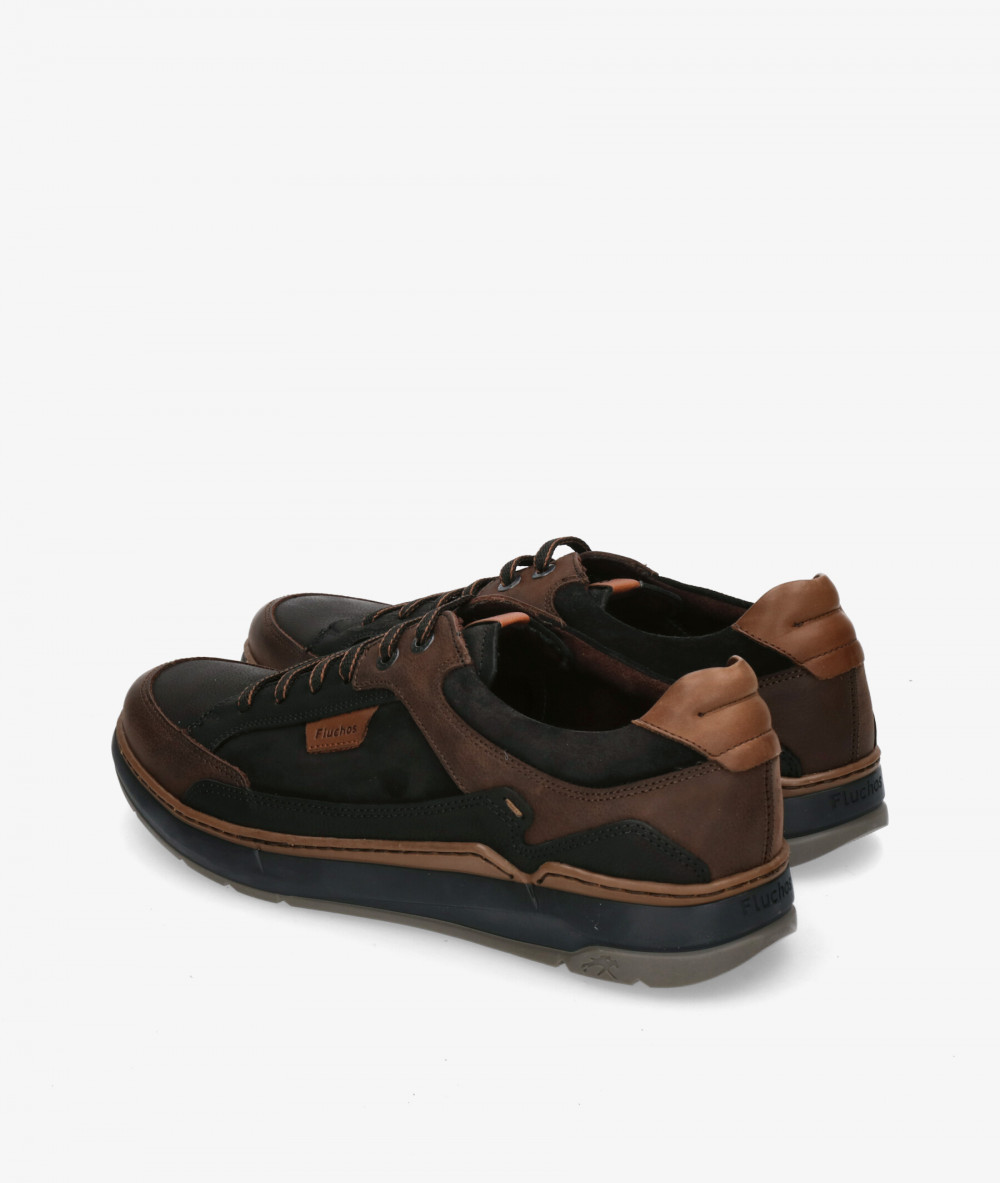 Deportivos Fluchos  F2279 en negro Deportivos Fluchos  F2279 en negro