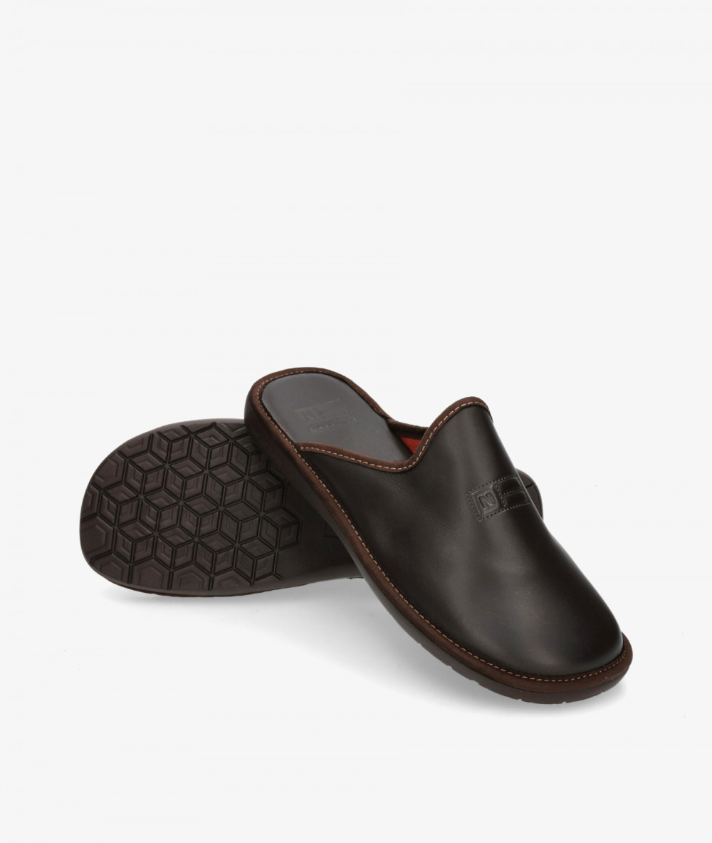 Zapatillas de casa Nordikas  188/F en marrón Zapatillas de casa Nordikas  188/F en marrón