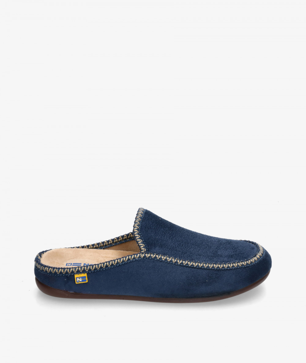 Zapatillas de casa Nordikas  2195 en azul marino Zapatillas de casa Nordikas  2195 en azul marino