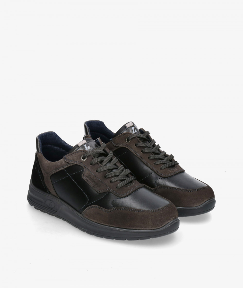 Deportivos LUISETTI  36224 BI en negro Deportivos LUISETTI  36224 BI en negro