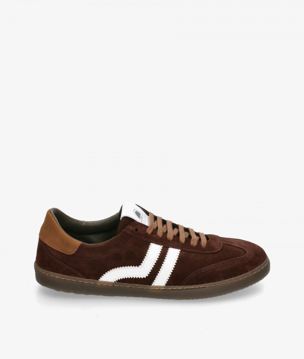Traveris Sneakers  84896 in brown split suede Traveris Sneakers  84896 in brown split suede