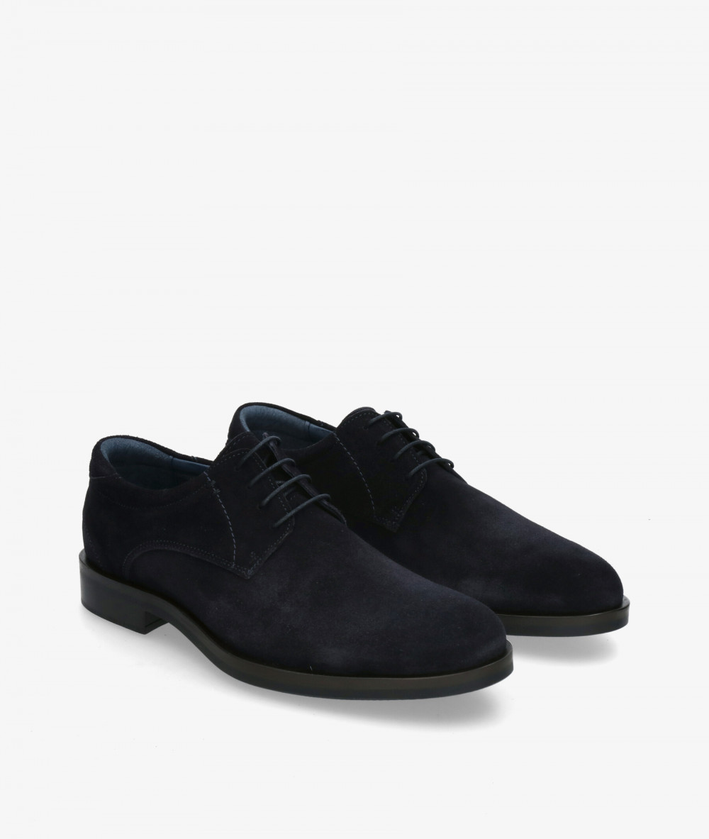 Zapatos casual pabloochoa.shoes  3000 en serraje azul Zapatos casual pabloochoa.shoes  3000 en serraje azul