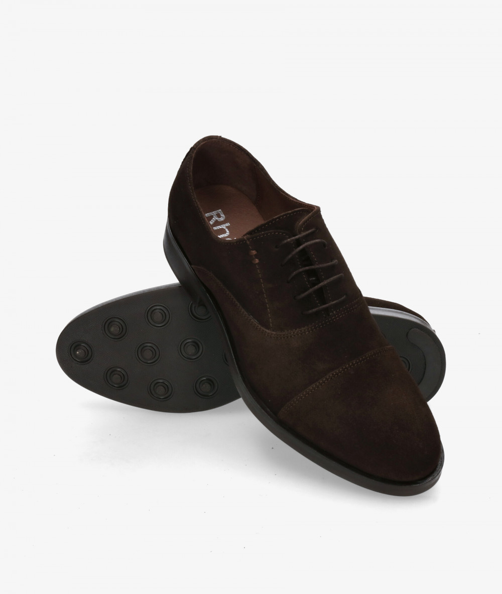 Zapatos pabloochoa.shoes  7012 en serraje marrón Zapatos pabloochoa.shoes  7012 en serraje marrón